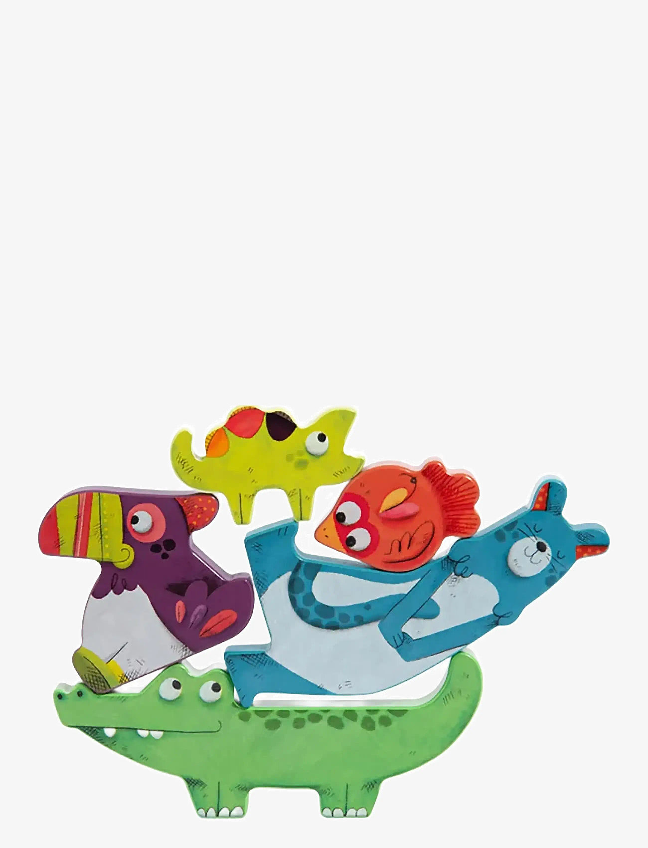 Moulin Roty - Sensory Puzzle 5 pcs -  Dans la Jungle - green - 1
