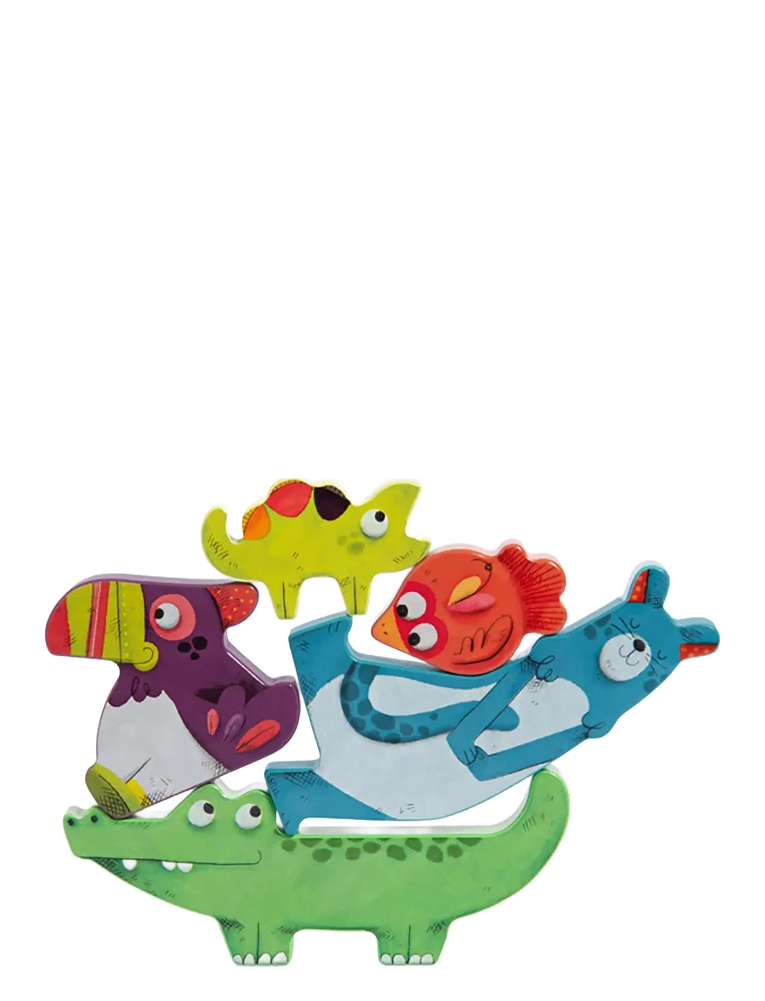 Moulin Roty - Sensory Puzzle 5 pcs -  Dans la Jungle - green - 1