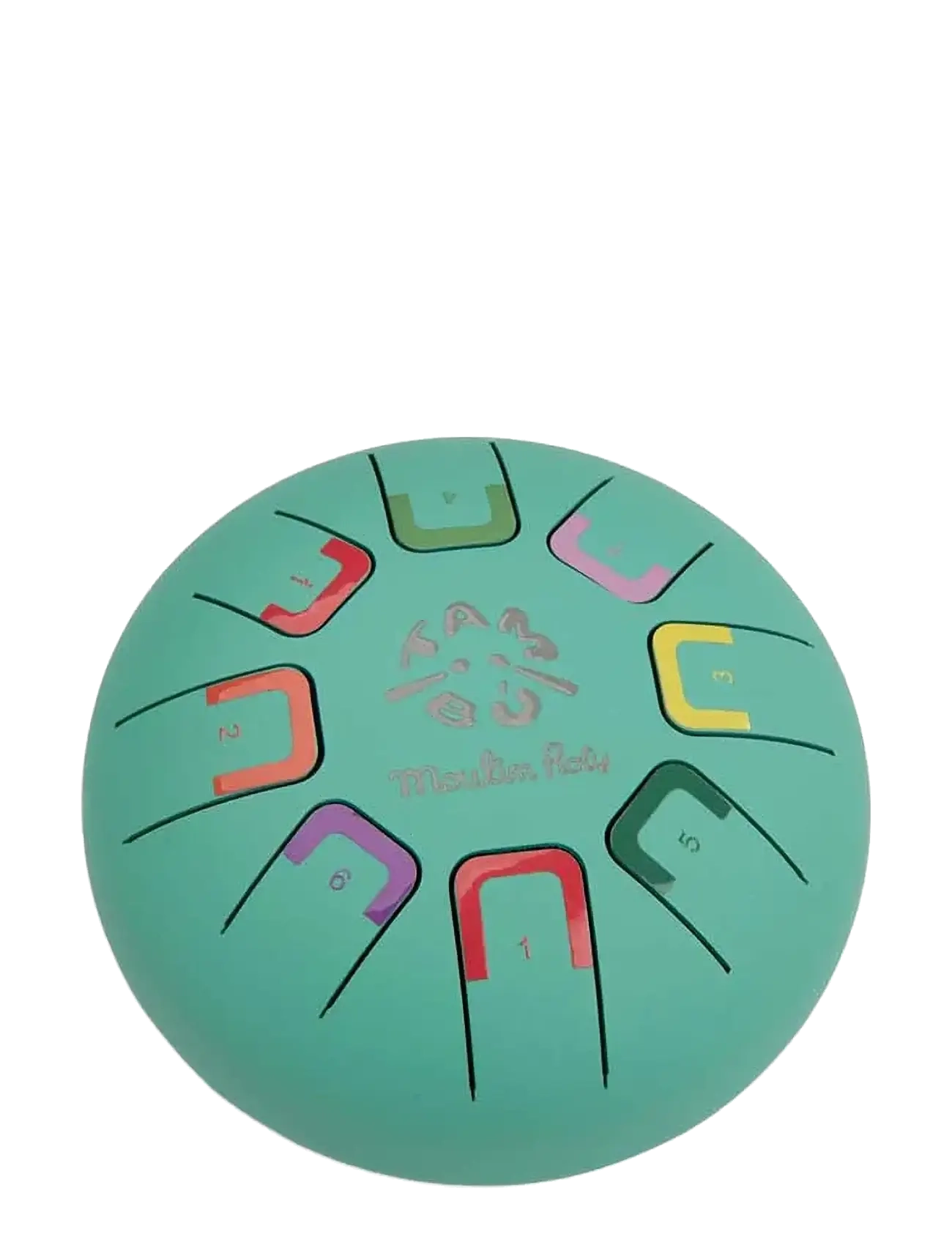Moulin Roty - Tongue Drum 8 notes - Dans la jungle - musikinstrumenter - mint - 1