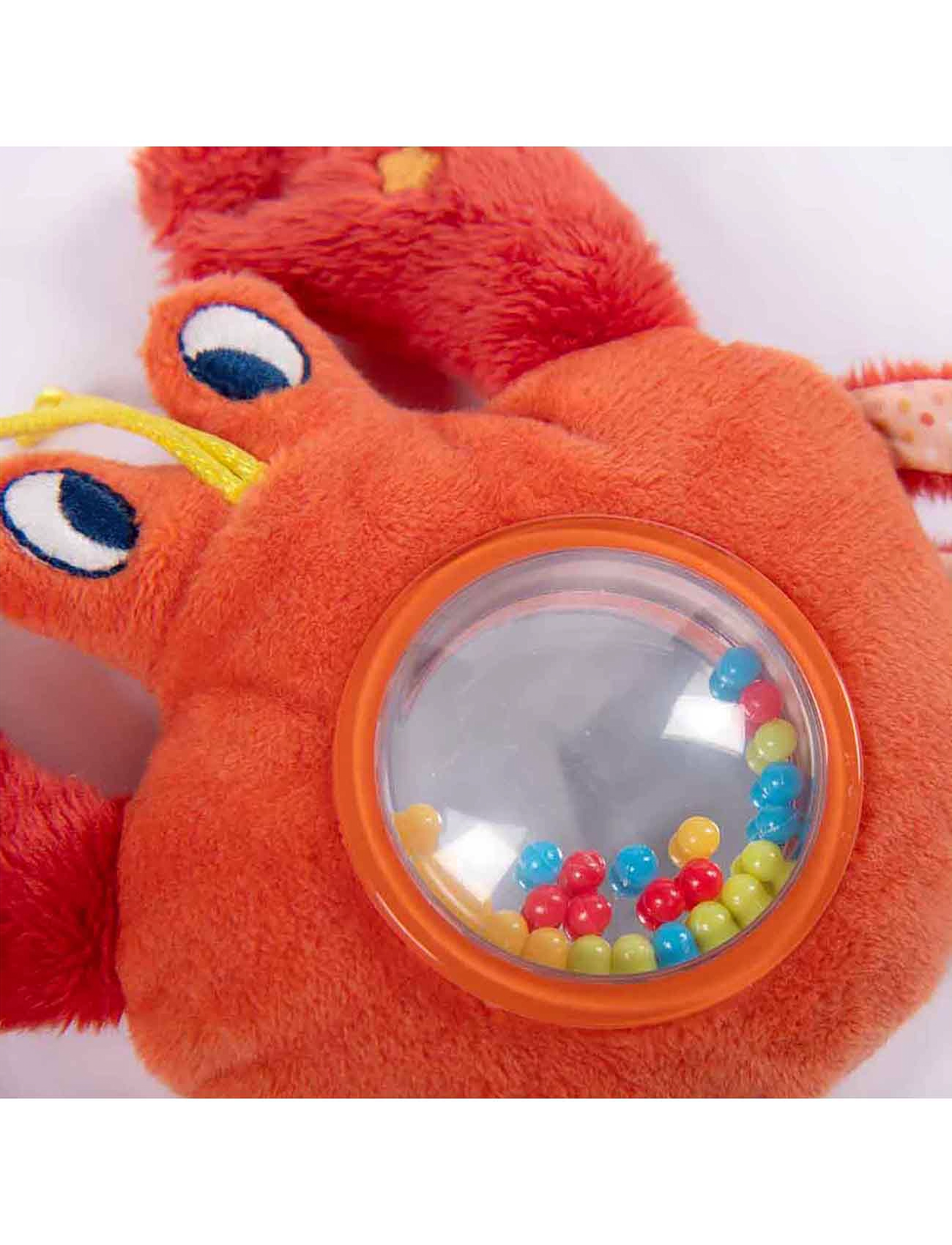 Moulin Roty Crab Rattle - Les Aventures De Paulie, One Size, Red, Baby Legetøj > Rattles, Børn