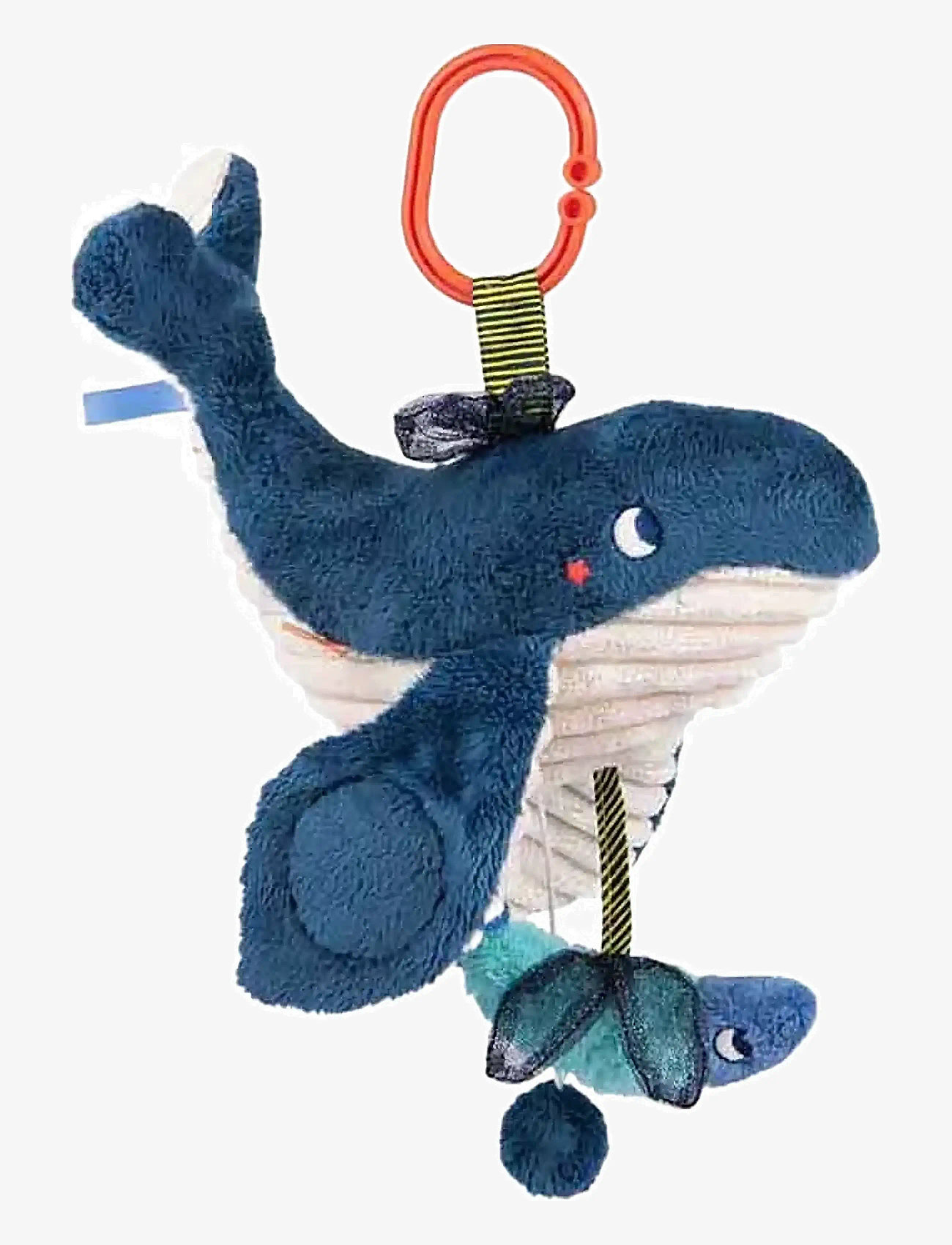 Moulin Roty - Musical Whale 29 cm - Les Aventures de Paulie - musikalske plysdyr - navy - 0