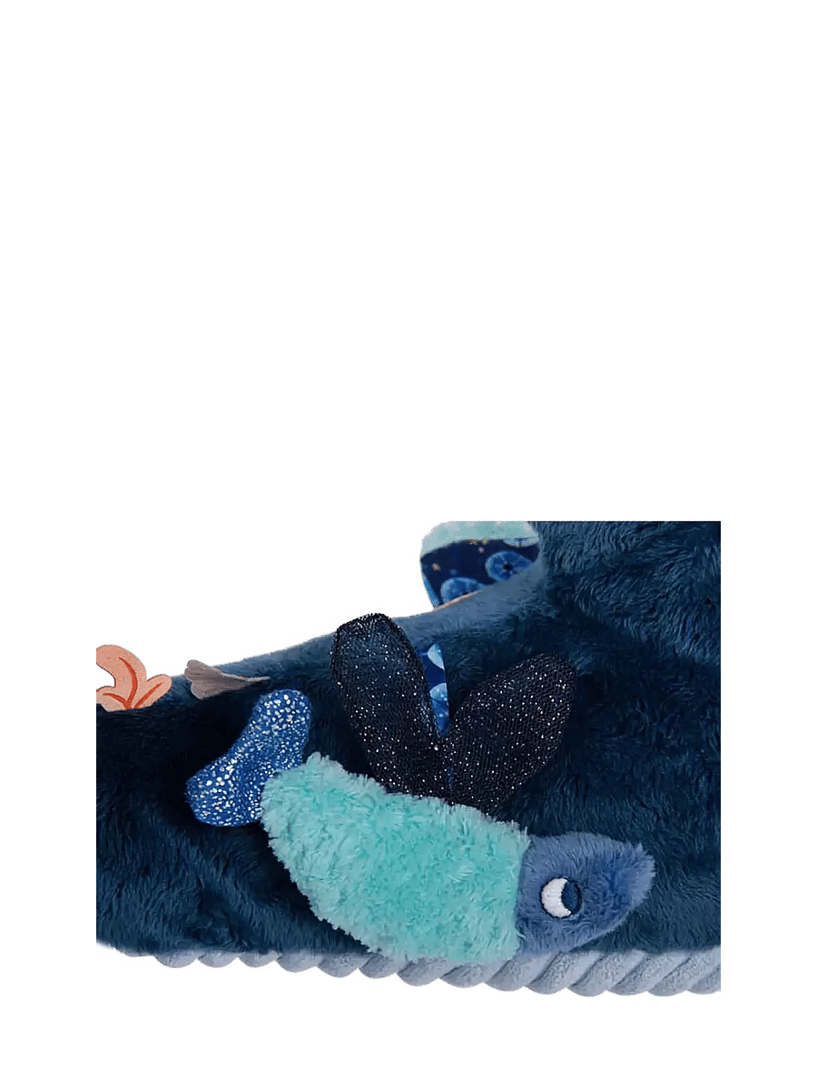 Moulin Roty - Large Activity Shark 58 cm - Les Aventures de Paulie - tøjdyr - navy - 4