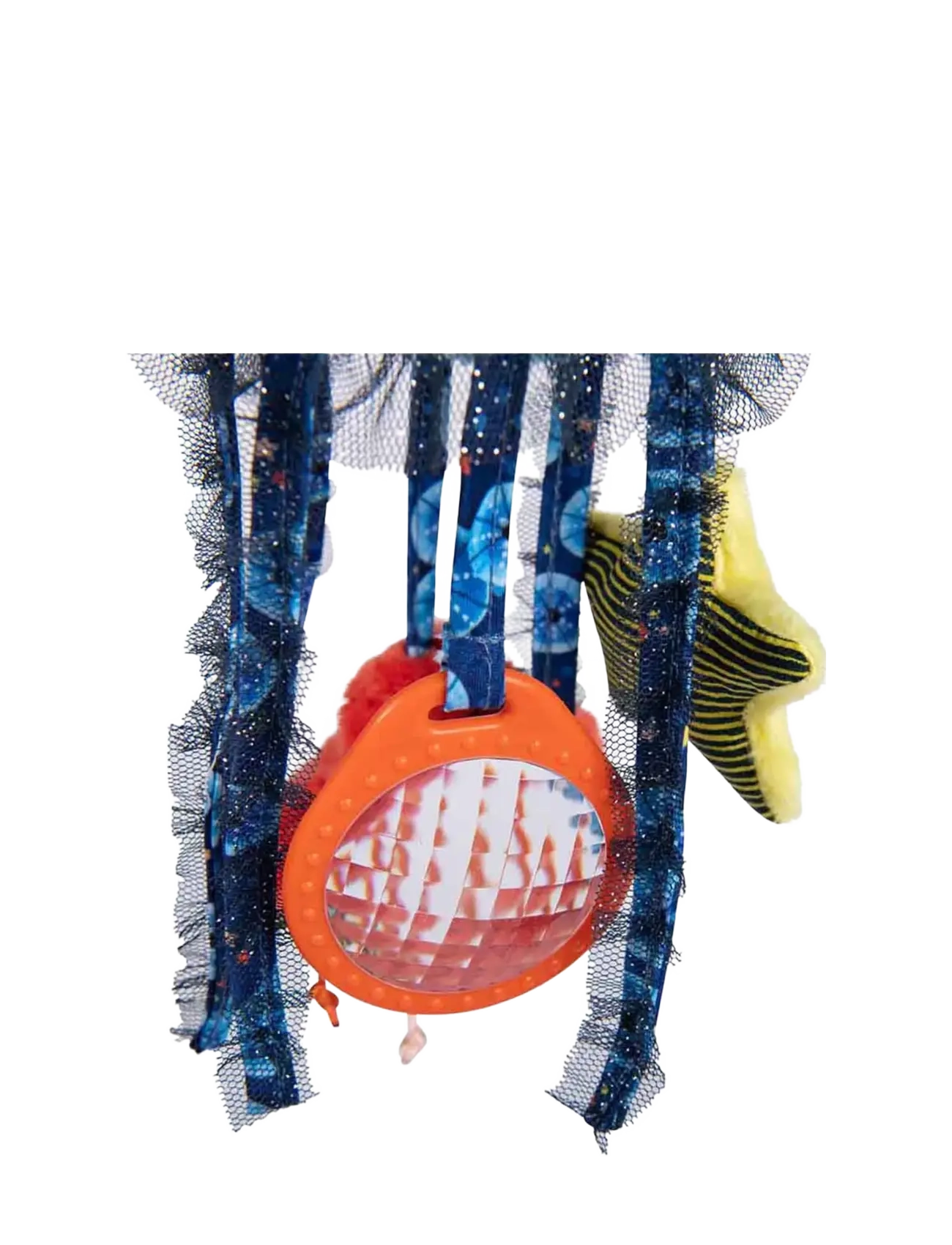 Moulin Roty - Hanging Activity Toy - Jellyfish 31 cm - Les Aventures de Paulie - rangler - turqouise - 2