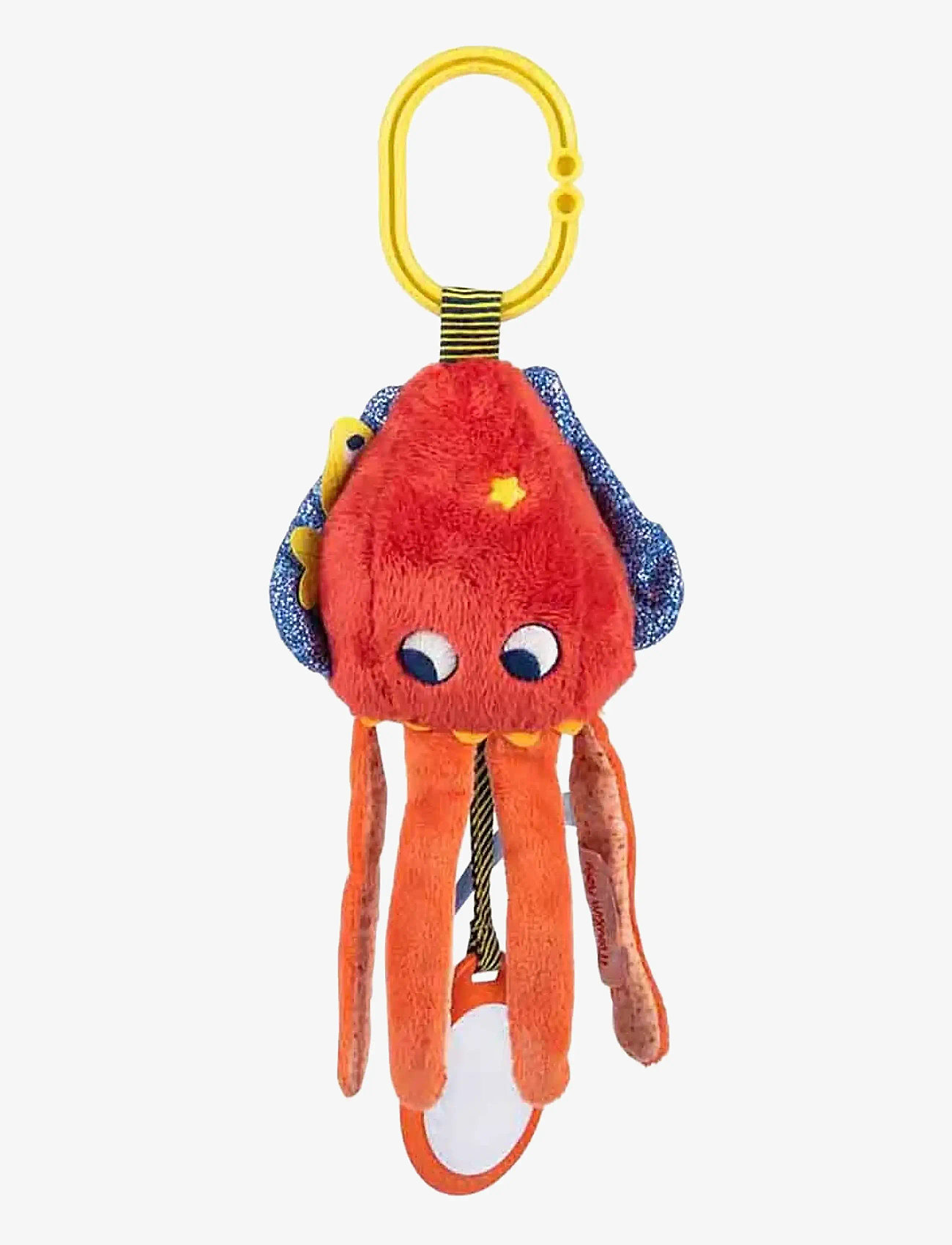 Moulin Roty - Activity Rattle - Cuttlefish - Les Aventures de Paulie - stuffed toys - red - 0