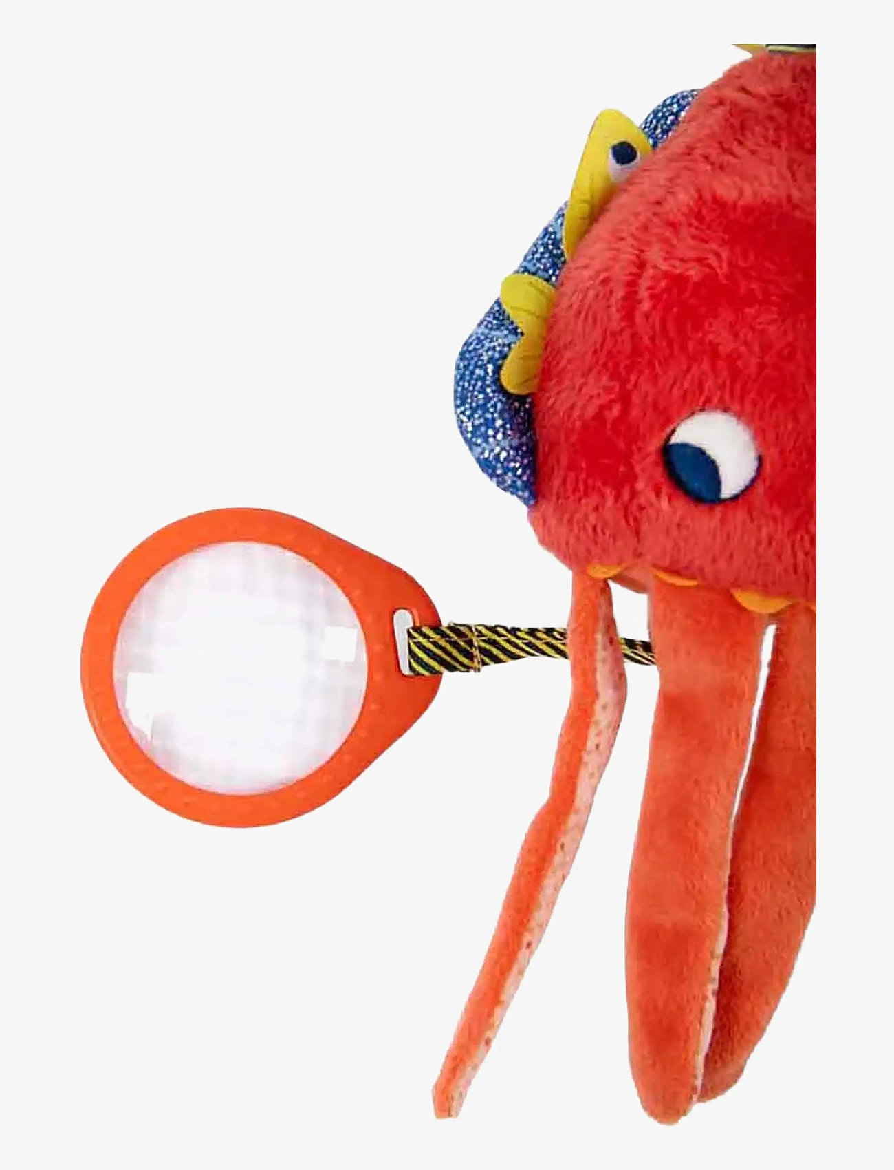 Moulin Roty - Activity Rattle - Cuttlefish - Les Aventures de Paulie - stuffed toys - red - 2