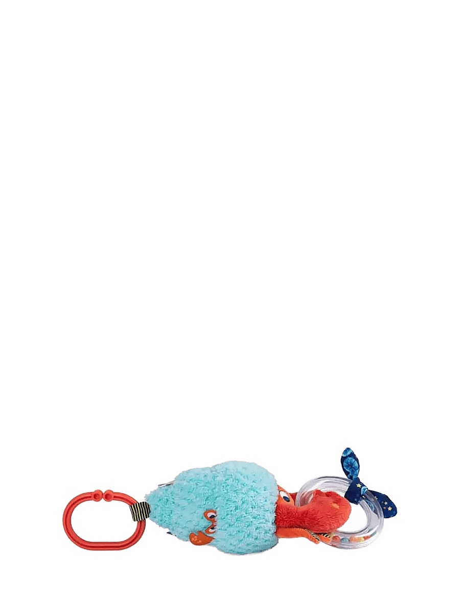 Moulin Roty - Activity Rattle - Hermit Crab - Les Aventures de Paulie - rangler - turqouise - 1