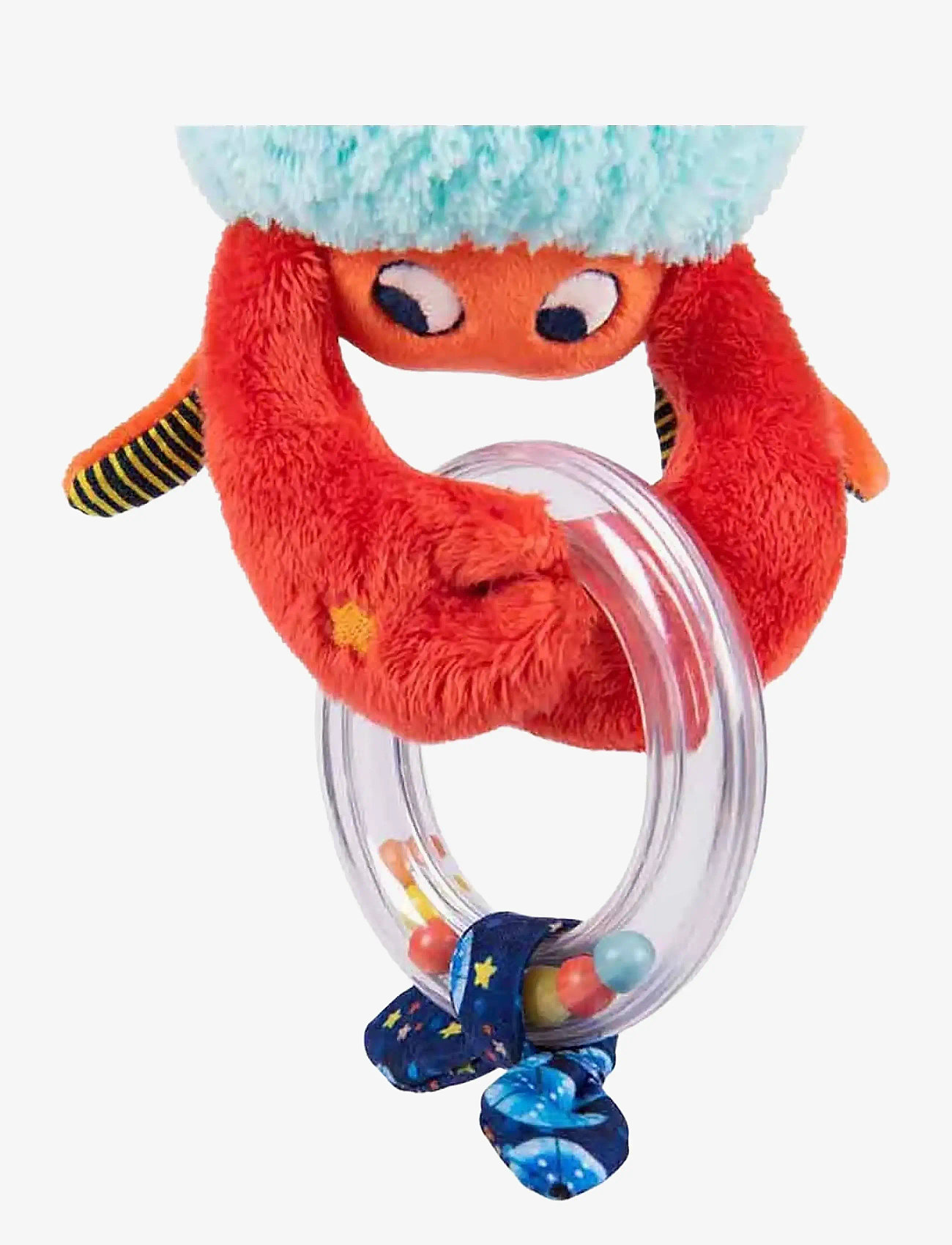 Moulin Roty - Activity Rattle - Hermit Crab - Les Aventures de Paulie - skallror - turqouise - 2