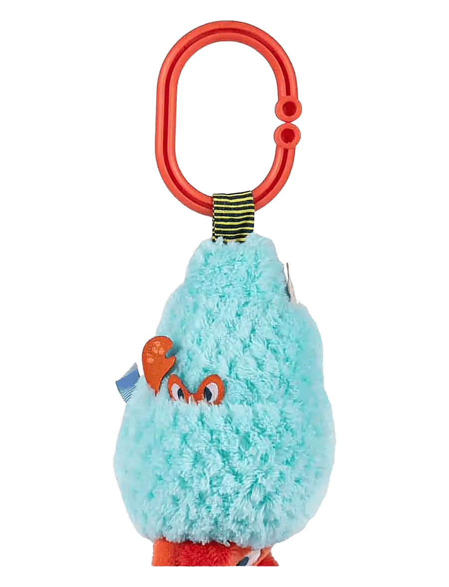 Moulin Roty - Activity Rattle - Hermit Crab - Les Aventures de Paulie - rangler - turqouise - 3