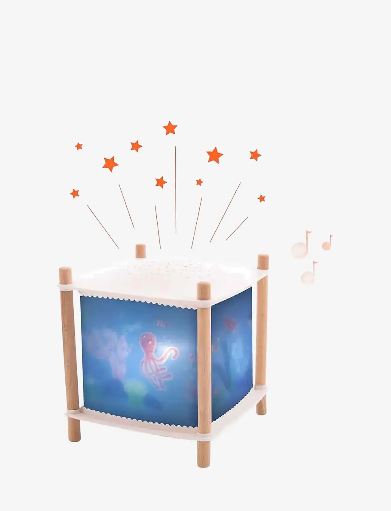 Moulin Roty - Magic Lantern with Bluetooth - Les Aventures de Paulie - nattlampor - blue - 1