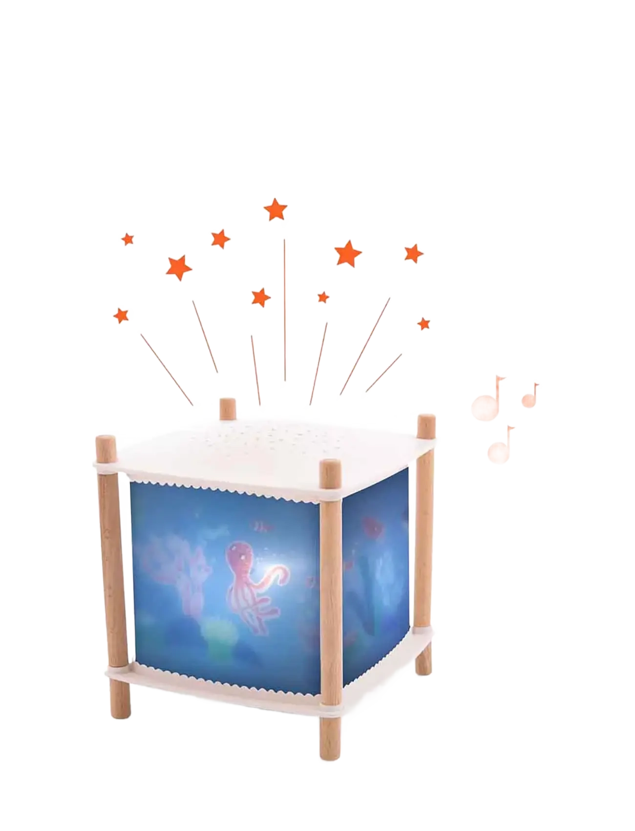 Moulin Roty Magic Lantern with Bluetooth - Les Aventures de Paulie - Belysning - BLUE / blue