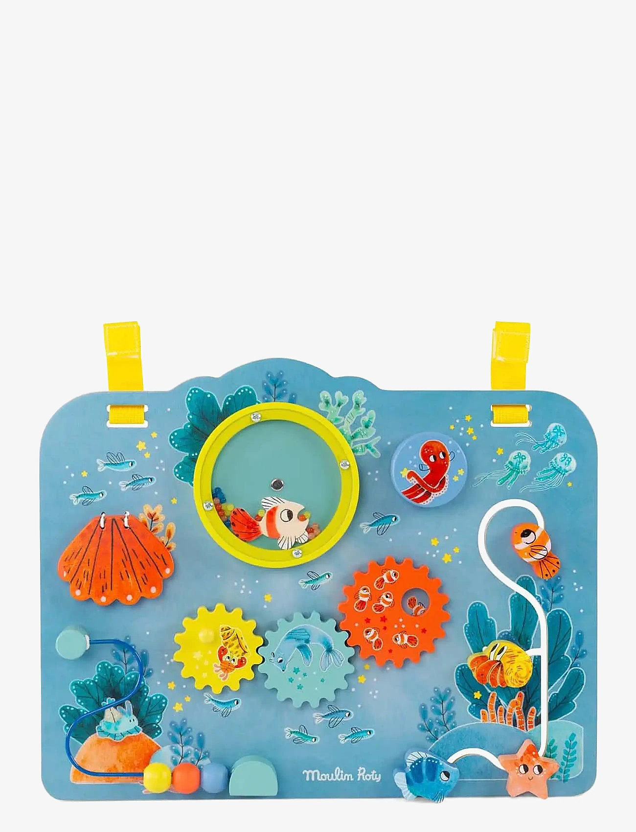 Moulin Roty - Activity Panel - Les Aventures de Paulie - interactive toys - blue - 0