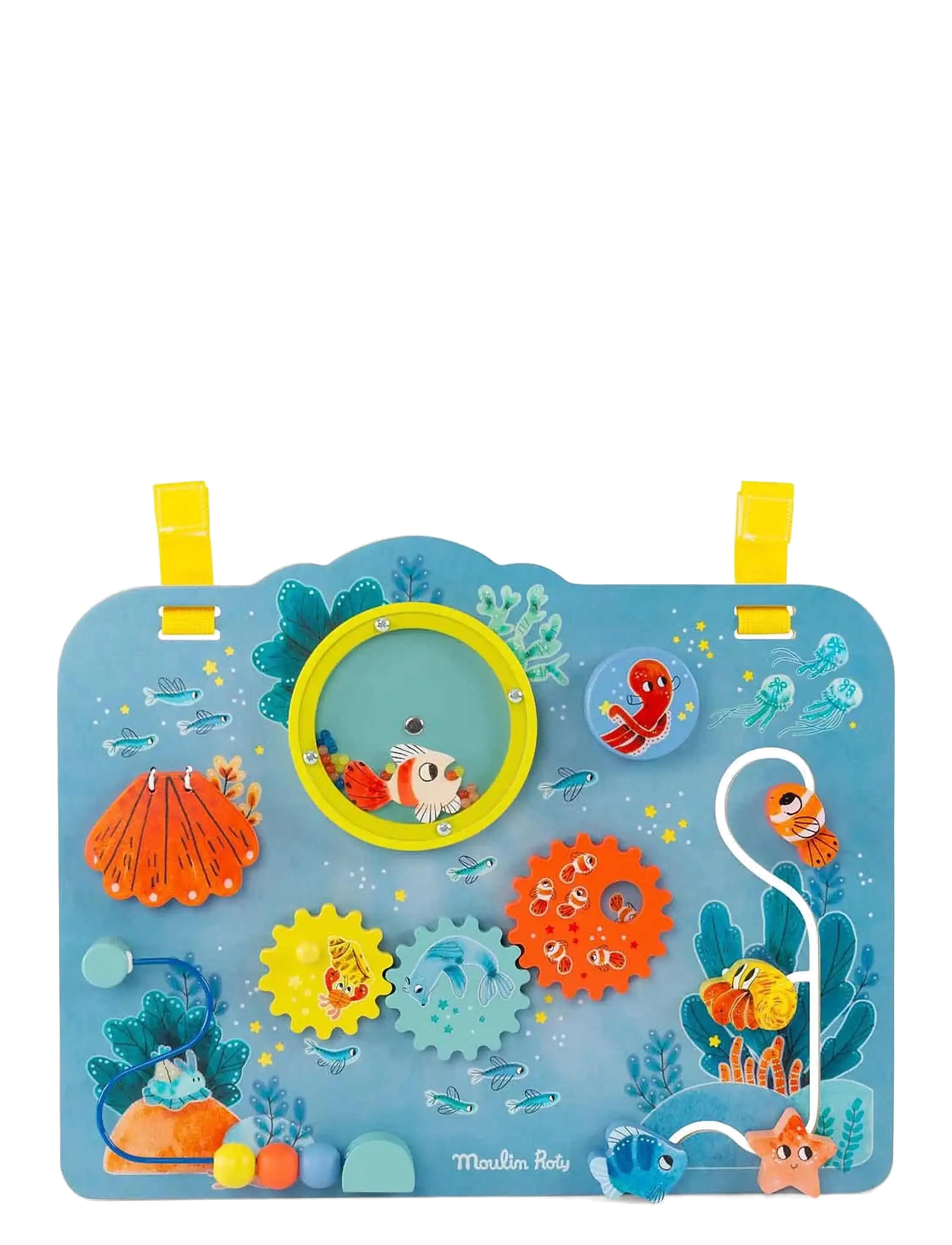 Moulin Roty Activity Panel - Les Aventures de Paulie - Leksaker 0–2 år - BLUE / multi