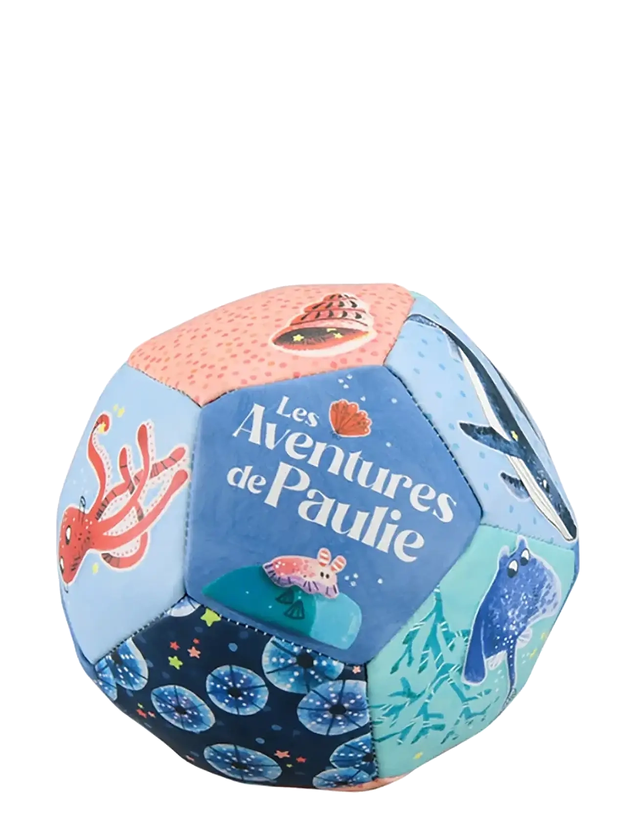 Moulin Roty Soft Ball 10cm - Les Aventures de Paulie - Sportsudstyr - BLUE / blue