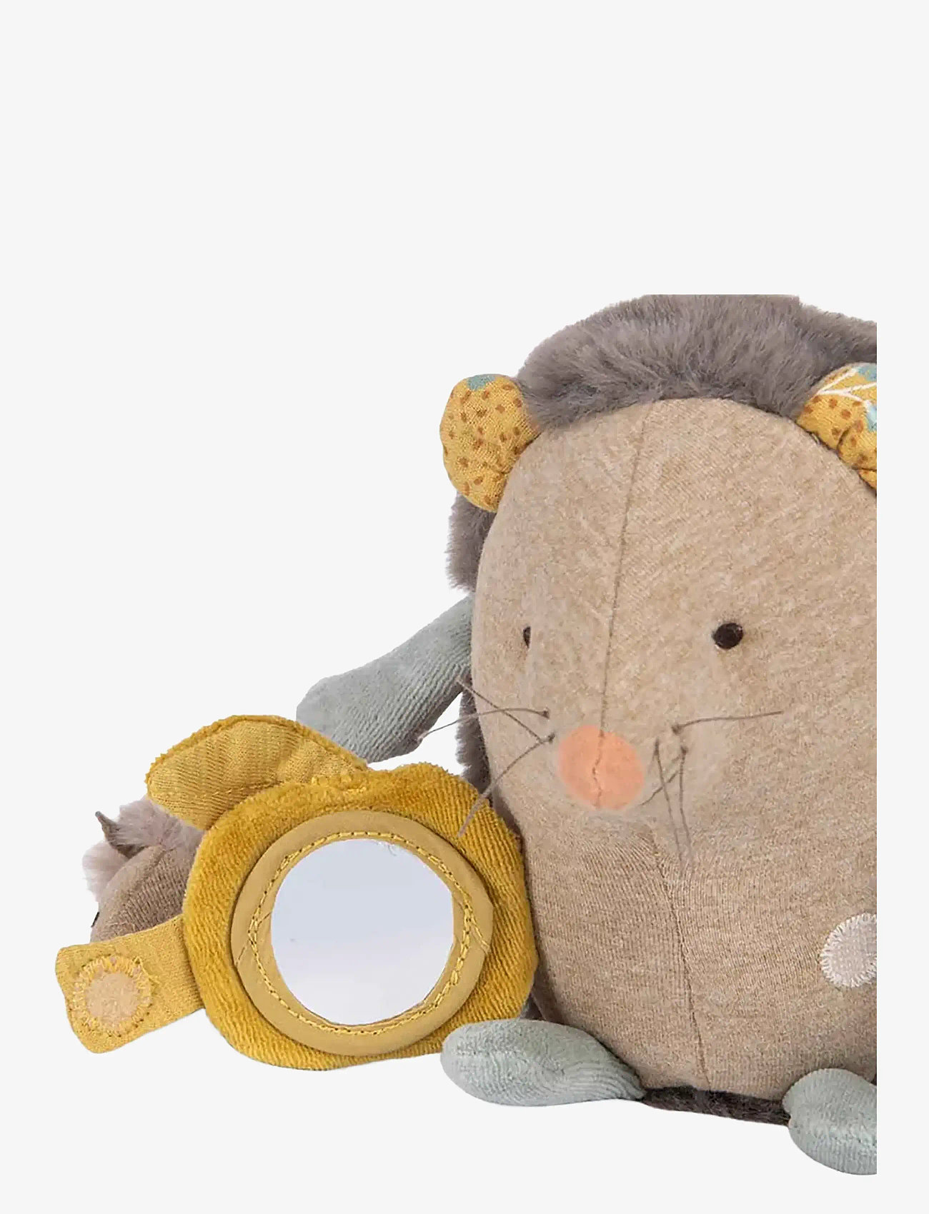 Moulin Roty - Activity Rattle - Hedgehog - Trois Petits Lapins - skallror - grey - 1