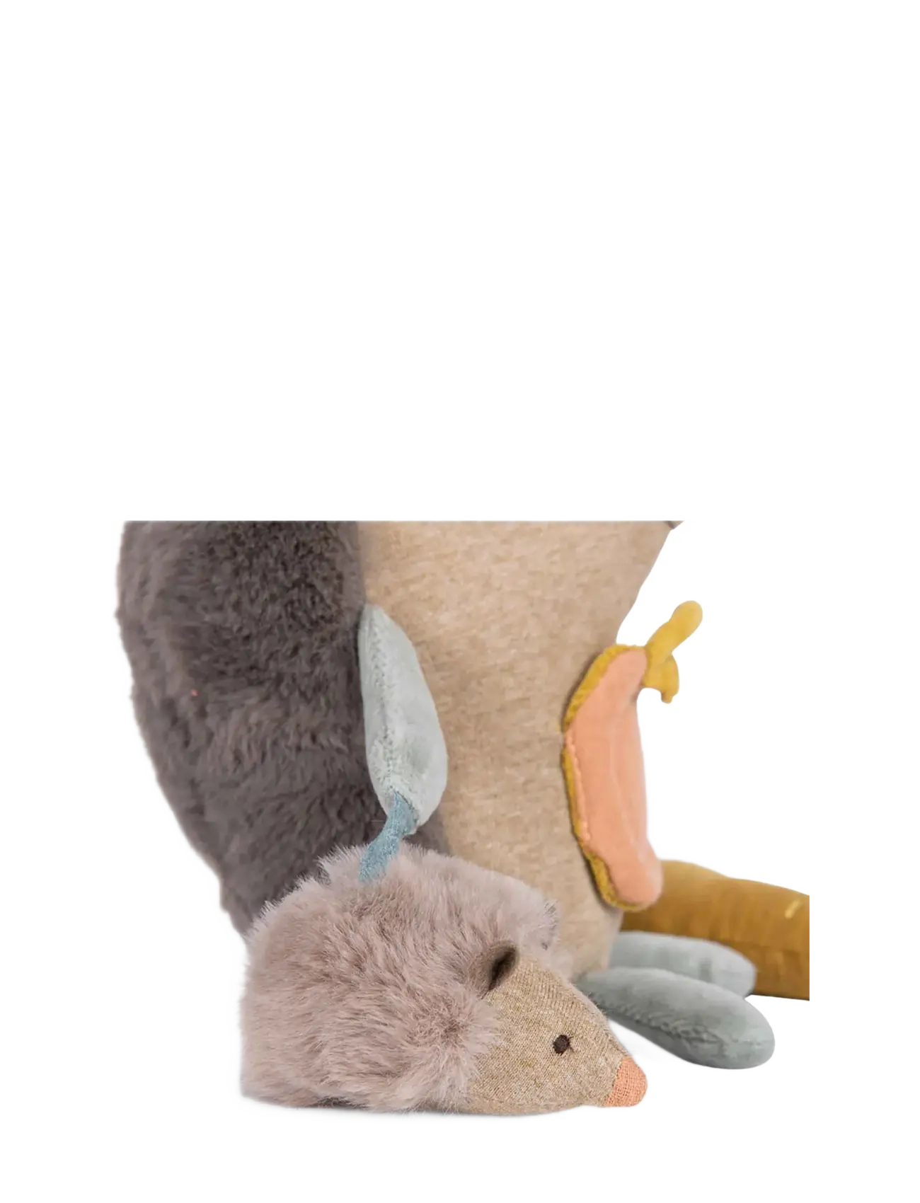 Moulin Roty - Activity Rattle - Hedgehog - Trois Petits Lapins - rangler - grey - 3