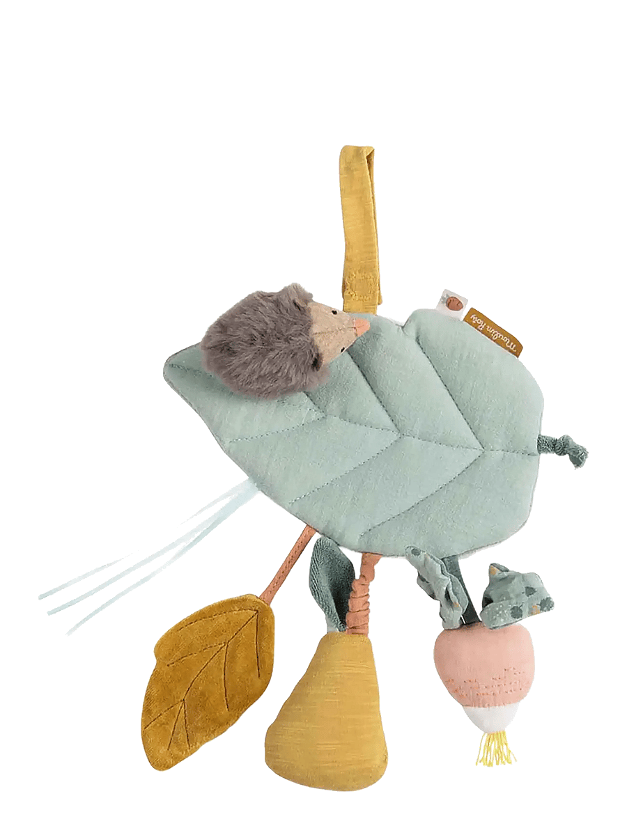 Moulin Roty - Activity Rattle - Leaf - Trois Petits Lapins - skallror - salvie - 0