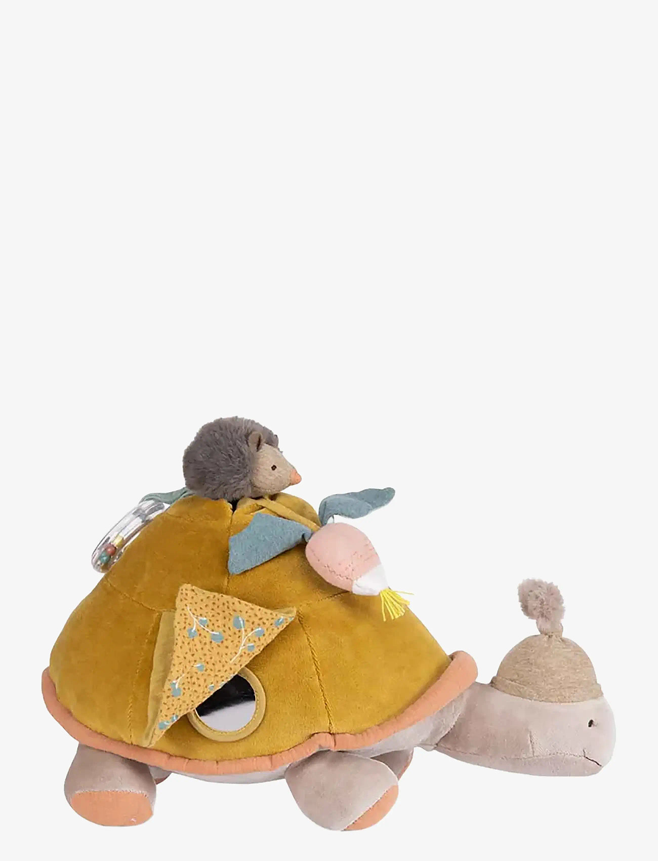 Moulin Roty - Large Activity Turtle - Trois Petits Lapins - kids - ochre - 0