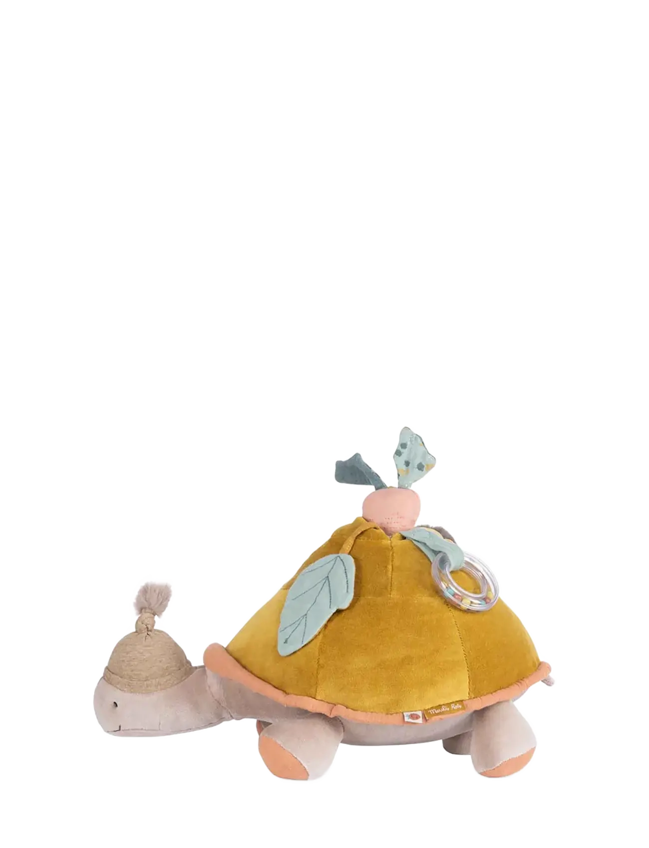 Moulin Roty - Large Activity Turtle - Trois Petits Lapins - gosedjur - ochre - 2