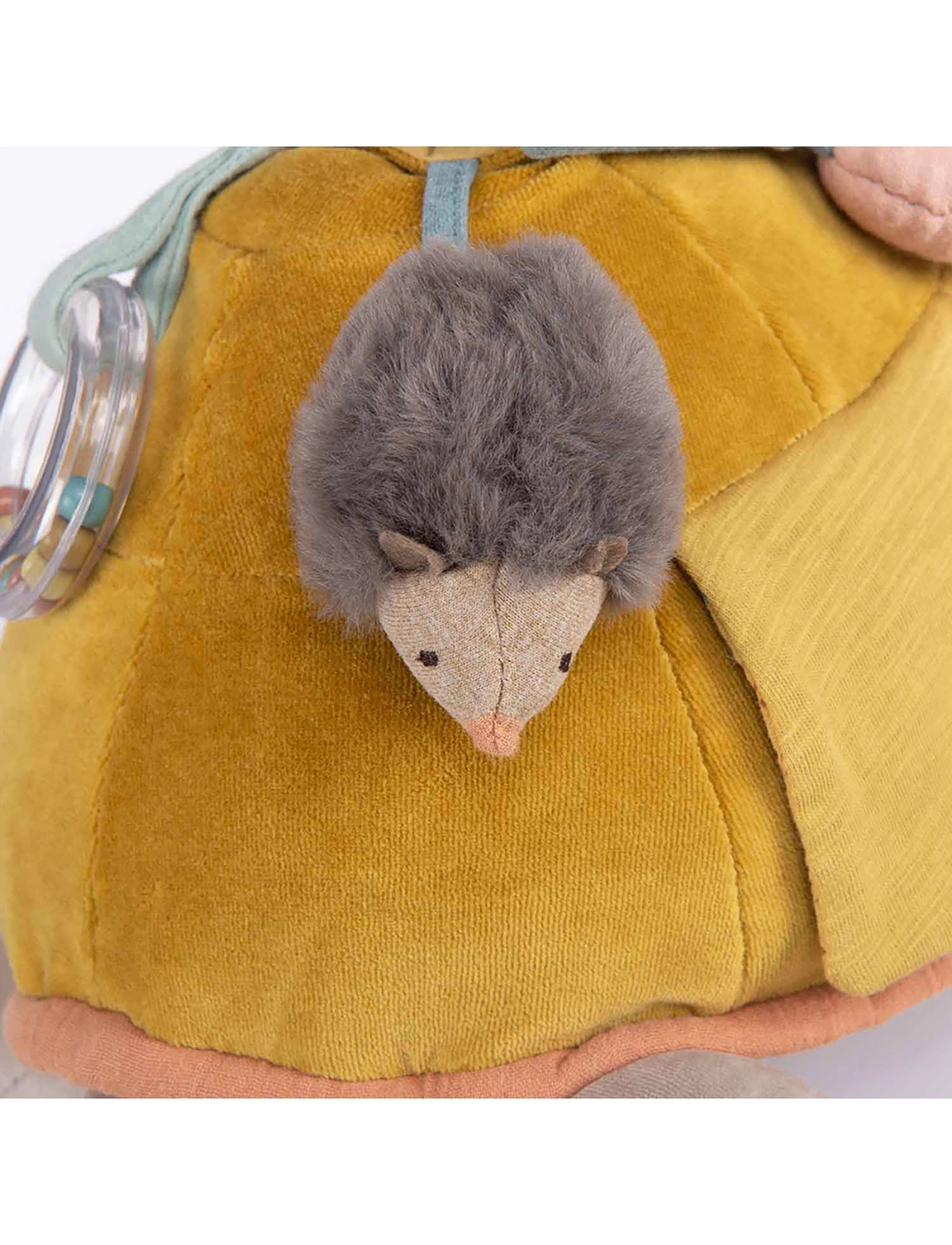 Moulin Roty - Large Activity Turtle - Trois Petits Lapins - gosedjur - ochre - 4