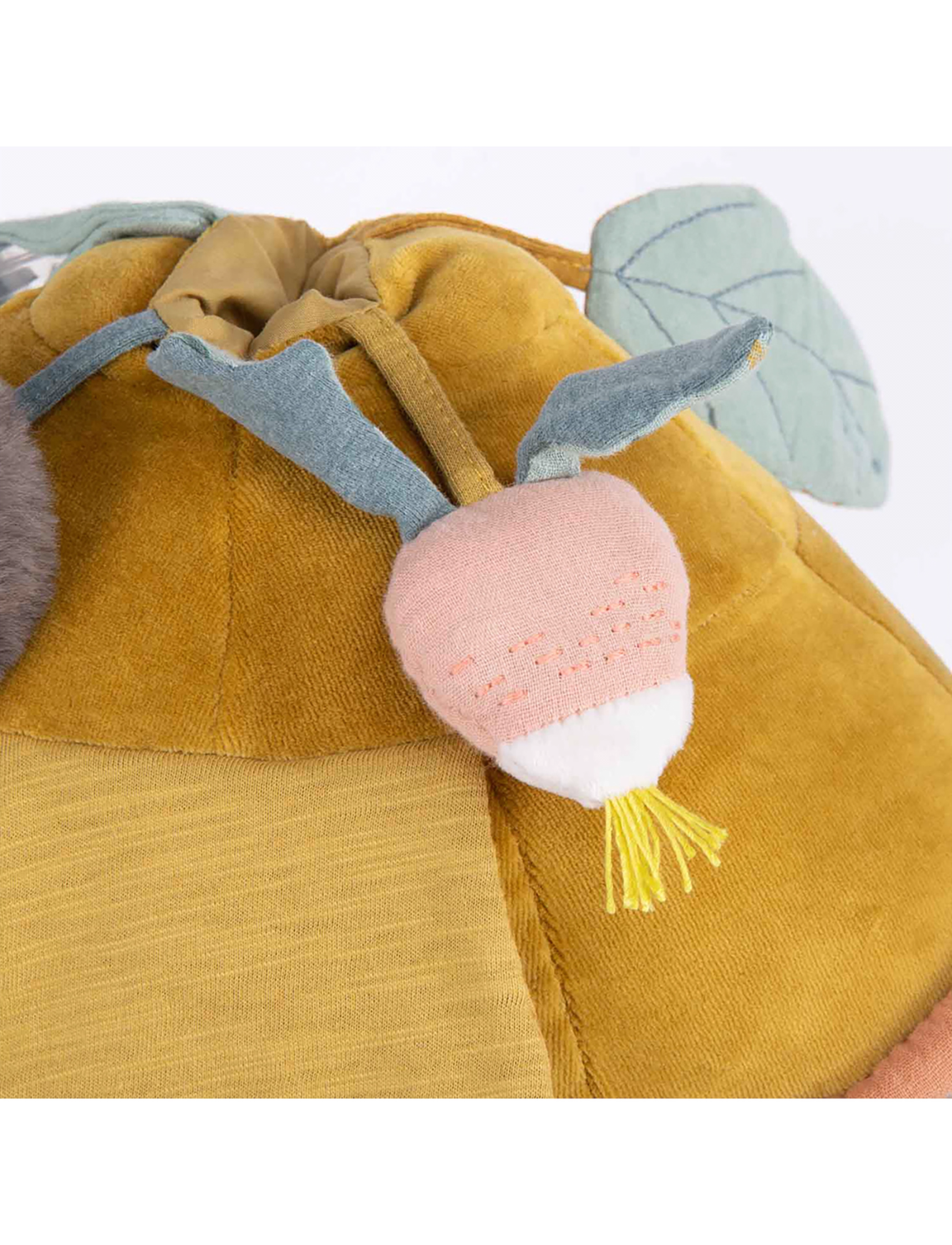 Moulin Roty - Large Activity Turtle - Trois Petits Lapins - gosedjur - ochre - 5