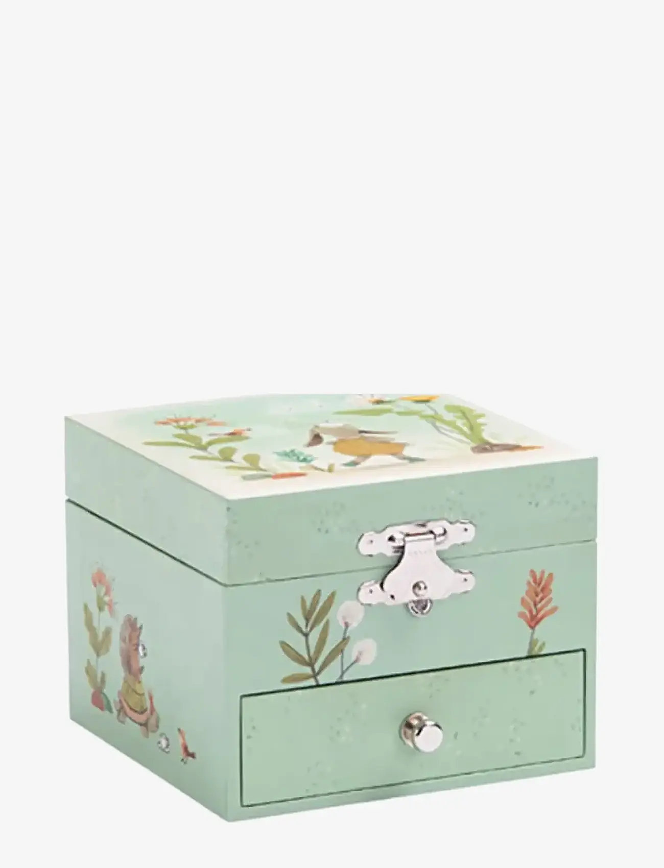Moulin Roty - Musical Jewellery Box - Trois Petits Lapins - jewellery boxes - salvie - 1