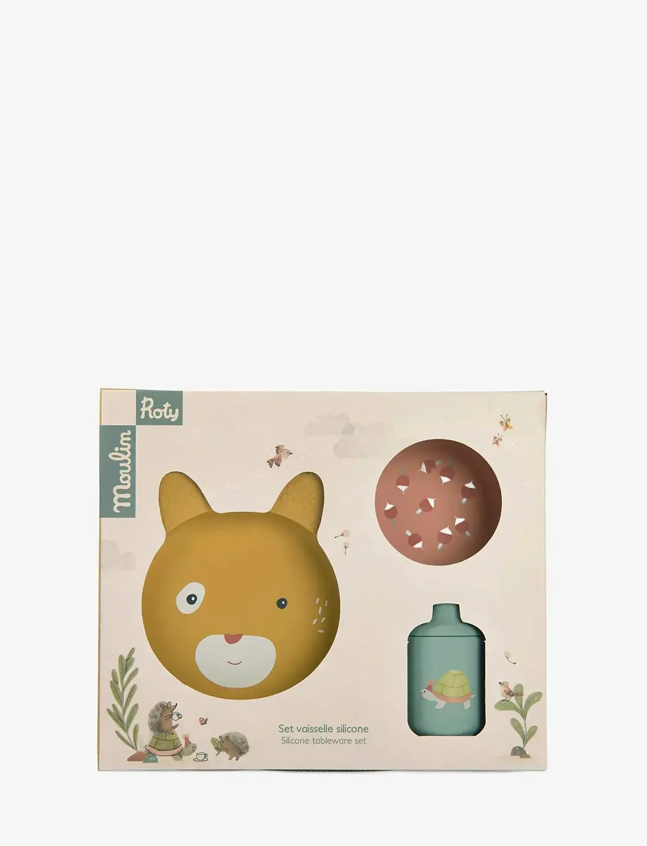 Moulin Roty - Toddler Dish Set 3 pcs - Trois Petits Lapins - serveringsset - multi - 1