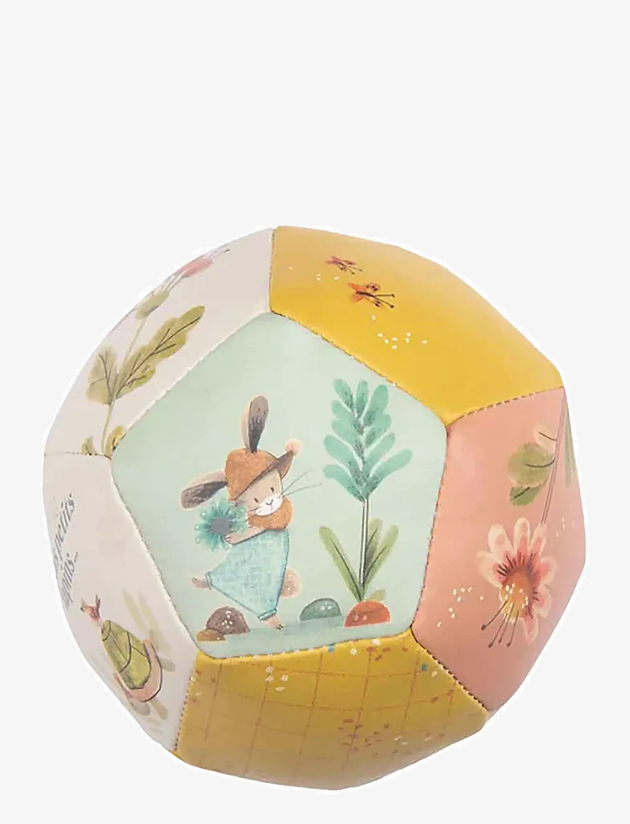 Moulin Roty - Soft Ball 10cm - Trois Petits Lapins - bamser - ochre - 2