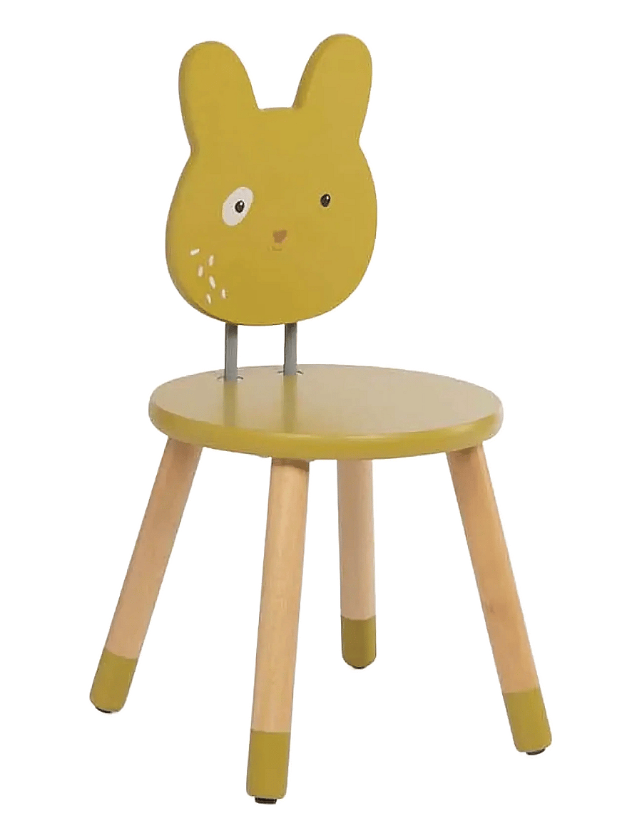 Moulin Roty - Children's Furniture - Ochre Chair - Trois Petits Lapins - borð - ochre - 0