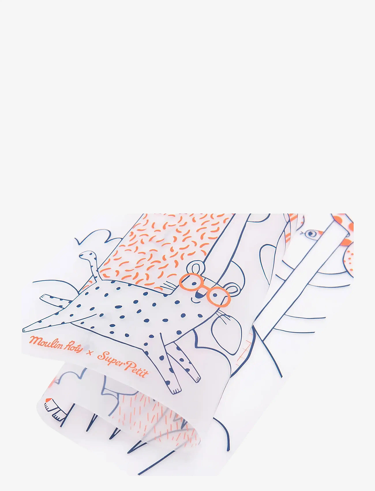 Moulin Roty - Silicone Colouring Set - Les Toupitis - male- & kreabøger - purple - 2