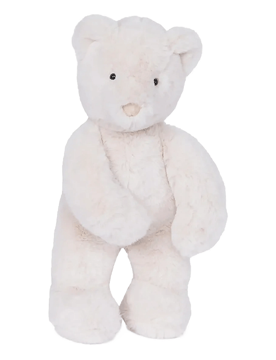 Moulin Roty - Bear White 34 cm - Oeko-Tex - Arthur & Louison - tøjdyr - white - 0