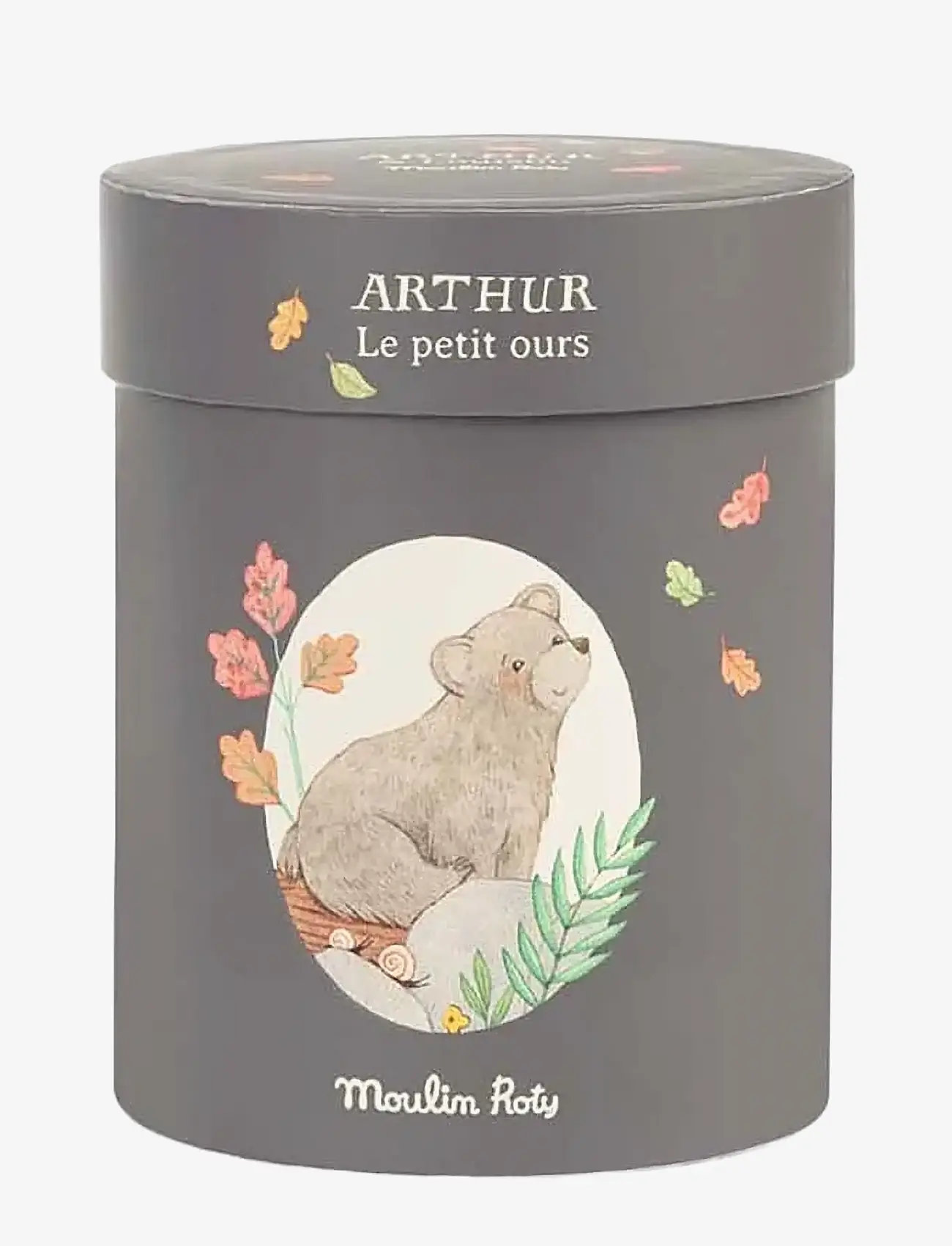 Moulin Roty - Arthur the Bear 28 cm - Arthur & Louison - tøjdyr - brown - 4