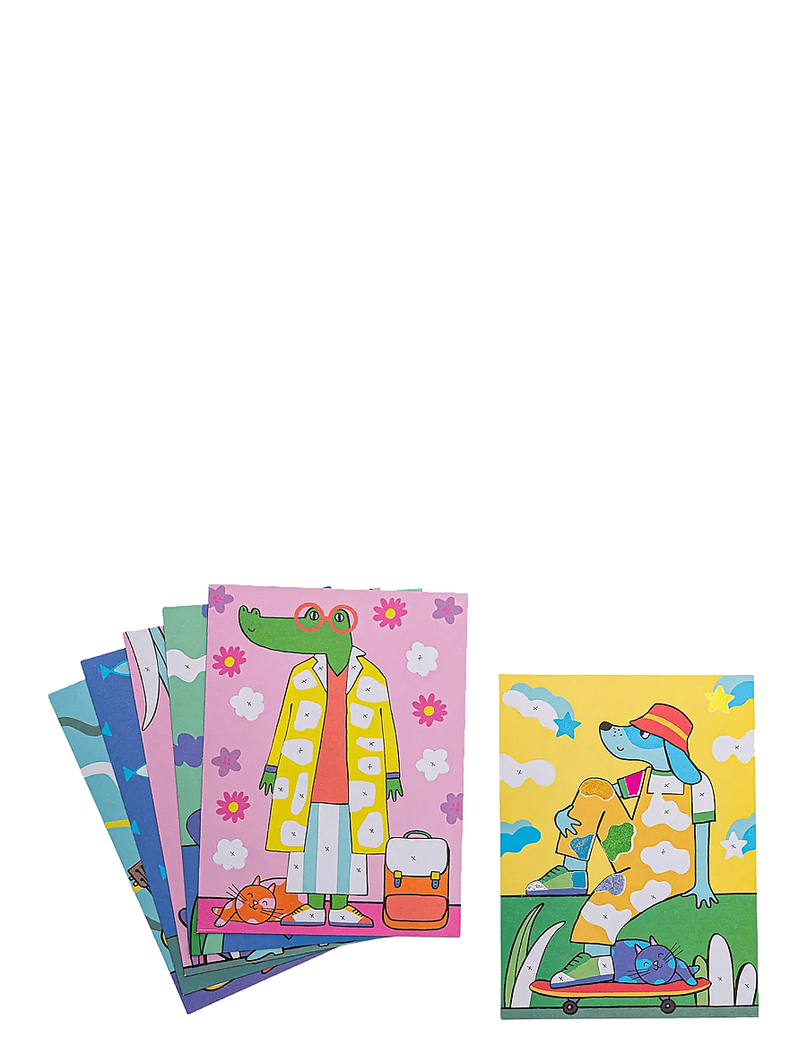 Moulin Roty - Fantasy Boards - Les Loufoques - pysselset - mint - 2