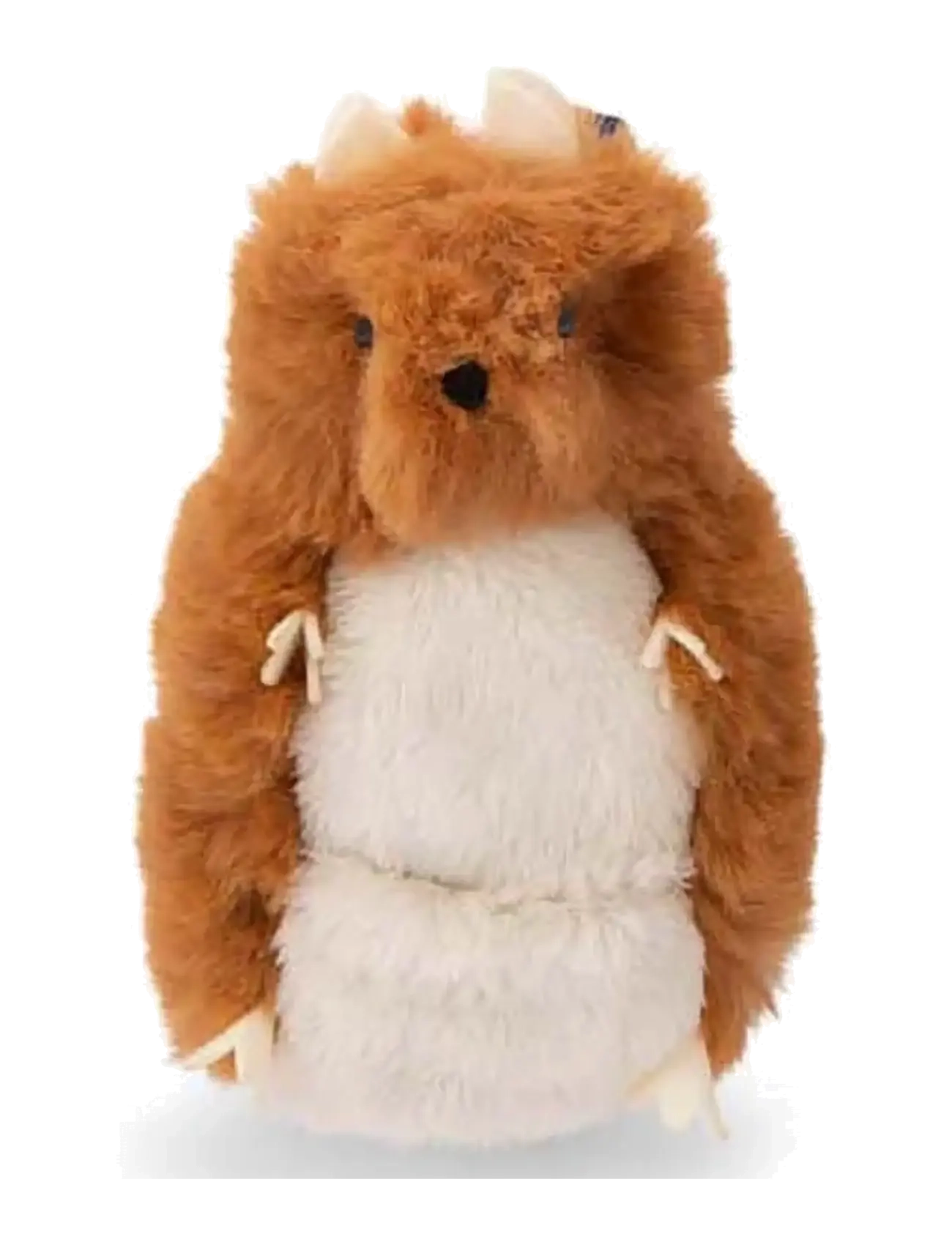 Moulin Roty - Tooth Fairy - Hamster with Milk Tooth Pocket - Puce & Pilou - tøjdyr - brown - 1