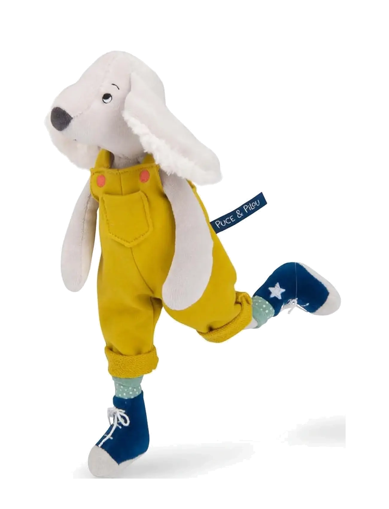 Moulin Roty - Pilou the Dog 37 cm - Puce & Pilou - tuskudýr - yellow - 1