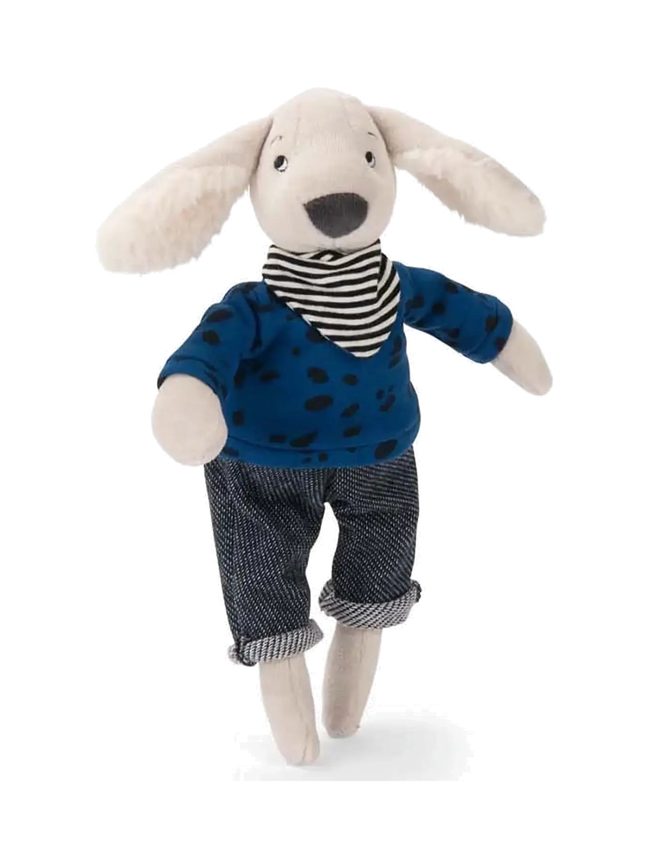 Moulin Roty - Pilou the Dog 30 cm - Puce & Pilou - tuskudýr - blue - 2
