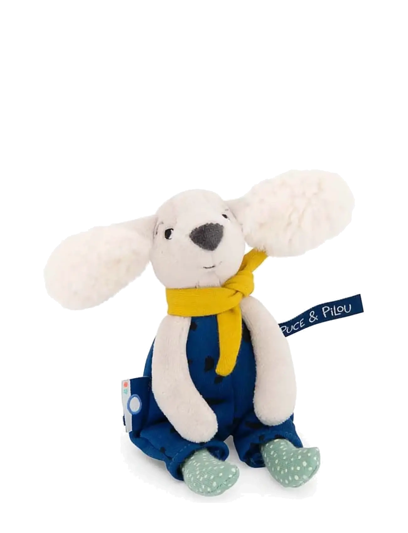 Moulin Roty - Pilou the Dog 20 cm - Puce & Pilou - mjukisdjur - blue - 1