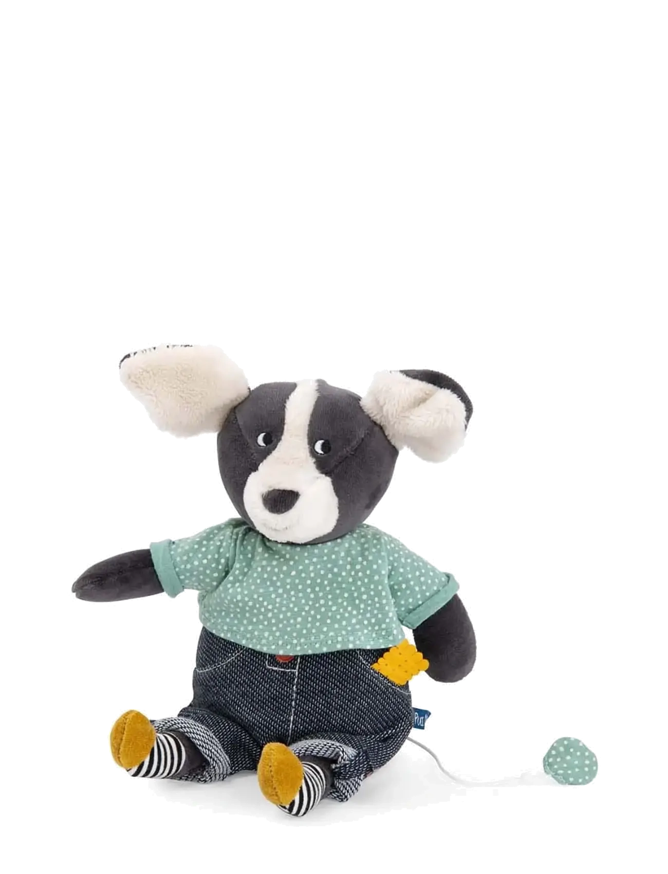Moulin Roty Musical Plush Puce The Dog 27 Cm Puce & Pilou, Børn, Musical Plush Legetøj, Multi/mønstret, Str: ONE SIZE
