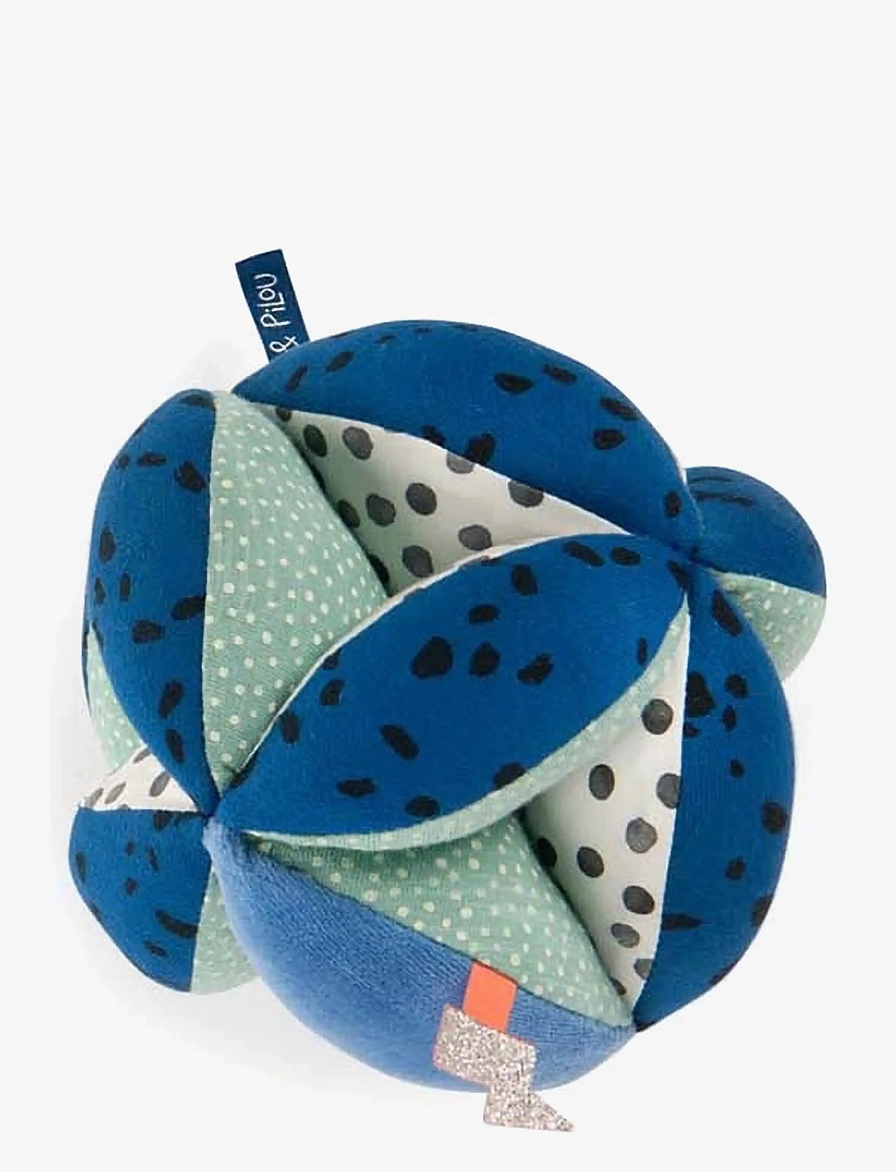 Moulin Roty - Sensory Ball - Puce & Pilou - interaktivt legetøj - blue - 0