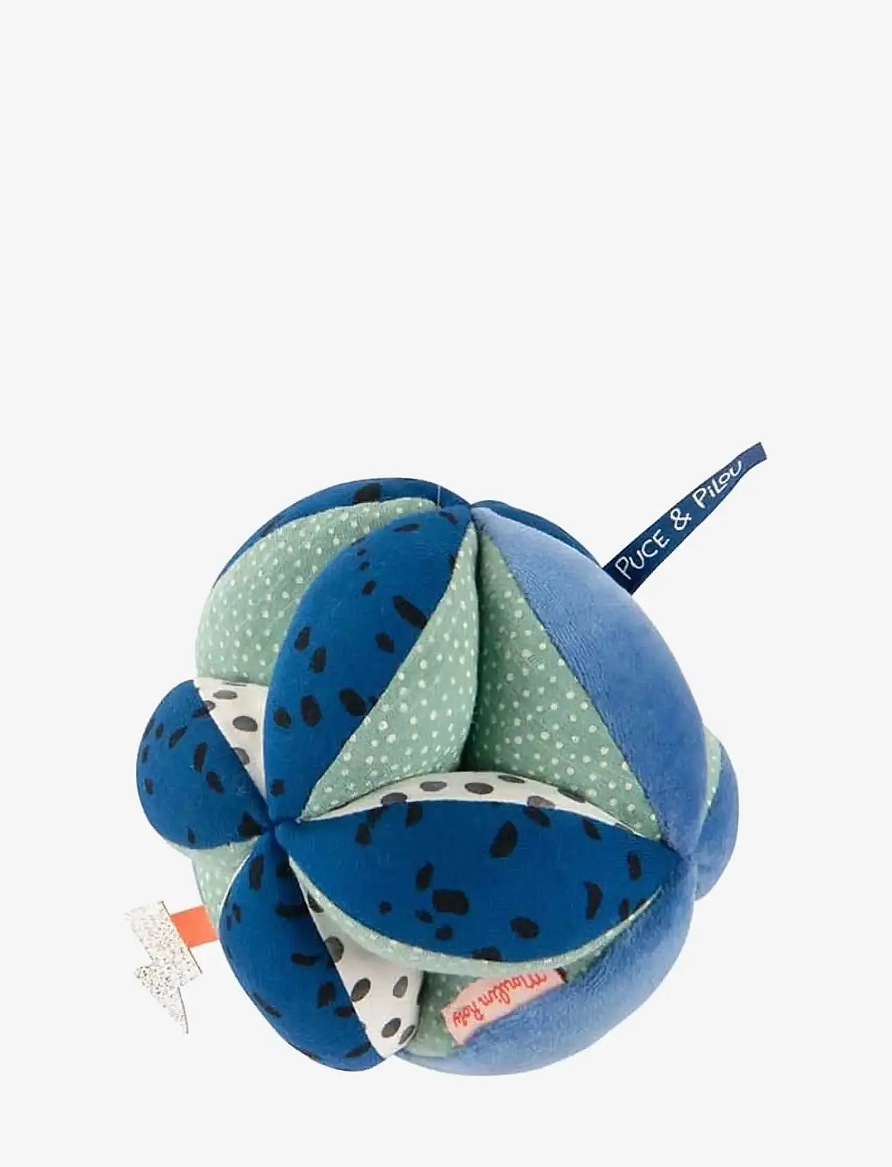 Moulin Roty - Sensory Ball - Puce & Pilou - interaktivt legetøj - blue - 1