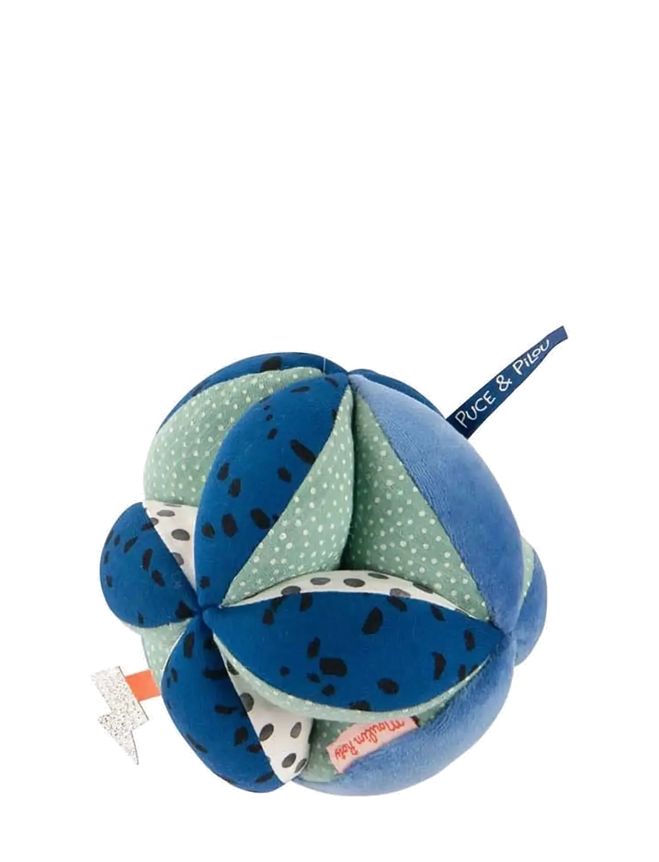 Moulin Roty - Sensory Ball - Puce & Pilou - interaktiva leksaker - blue - 1
