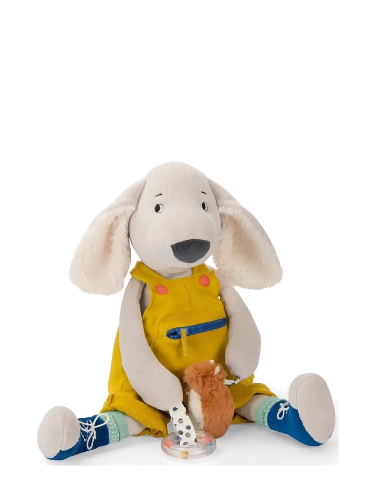 Moulin Roty - Activity Toy - Pilou the Dog 56 cm - Puce & Pilou - interaktivt legetøj - yellow - 1