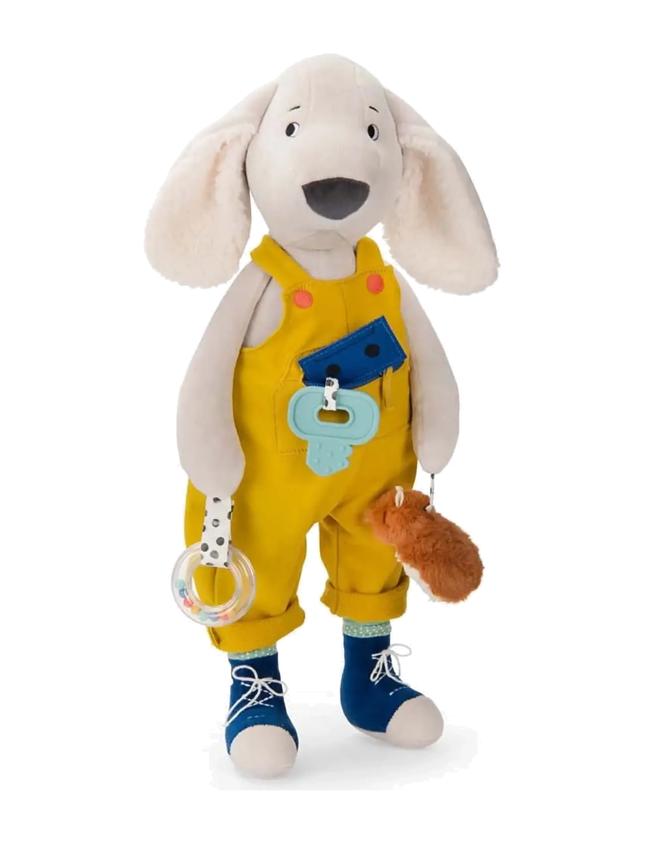 Moulin Roty - Activity Toy - Pilou the Dog 56 cm - Puce & Pilou - interaktivt legetøj - yellow - 2