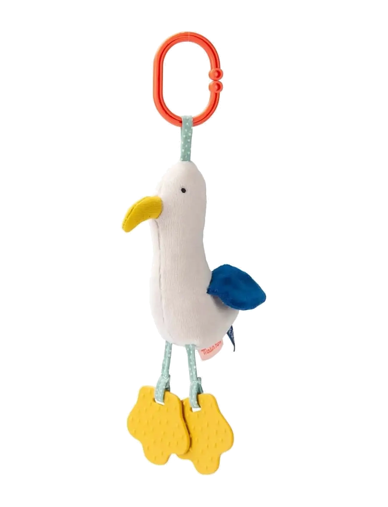 Moulin Roty Hanging Activity Toy - Marco The Seagull - Puce & Pilou, One Size, White, Educational Legetøj > Interactive Legetøj, Børn