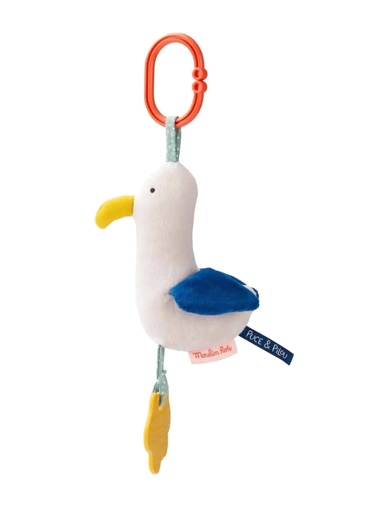 Moulin Roty - Hanging Activity Toy - Marco the Seagull - Puce & Pilou - interaktiva leksaker - white - 1