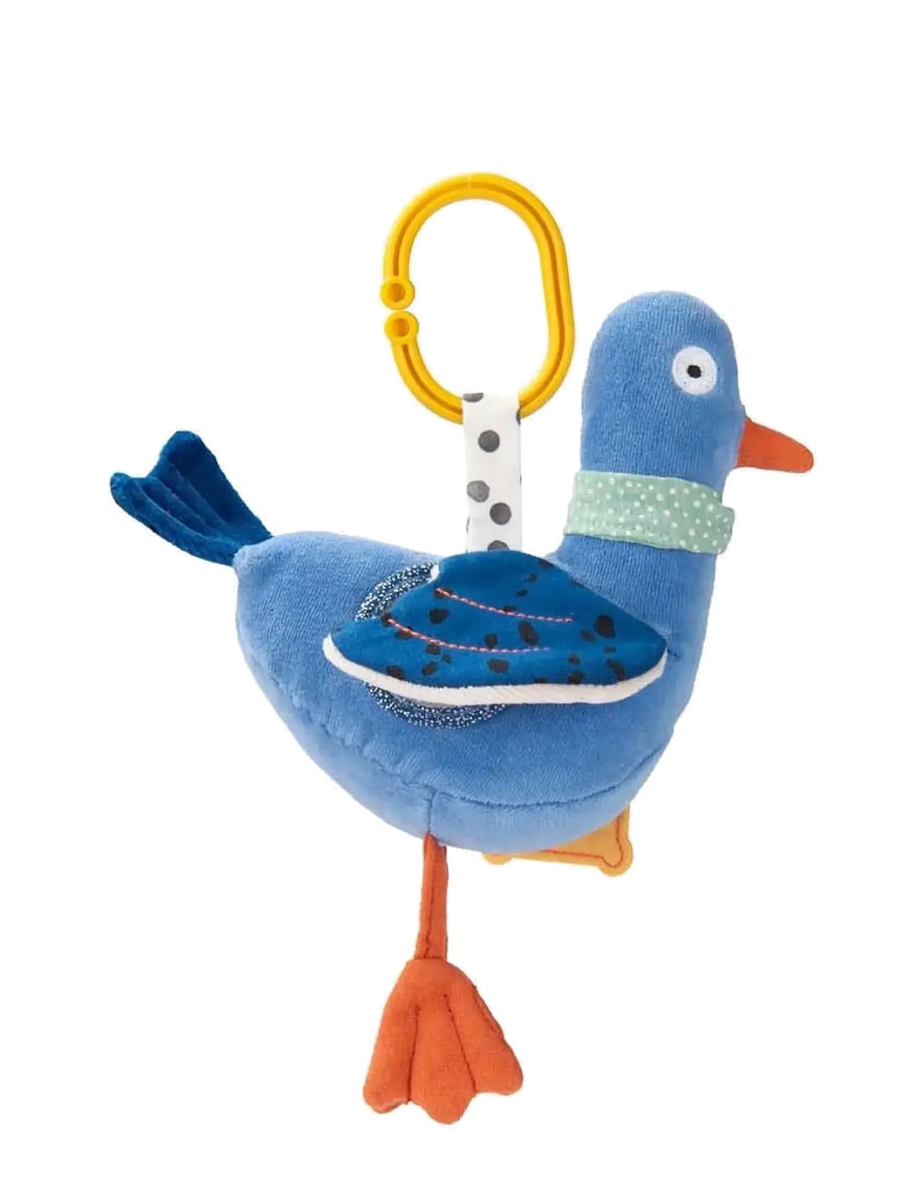 Moulin Roty - Hanging Activity Toy - Marcel the Pigeon - Puce & Pilou - interaktiva leksaker - blue - 1