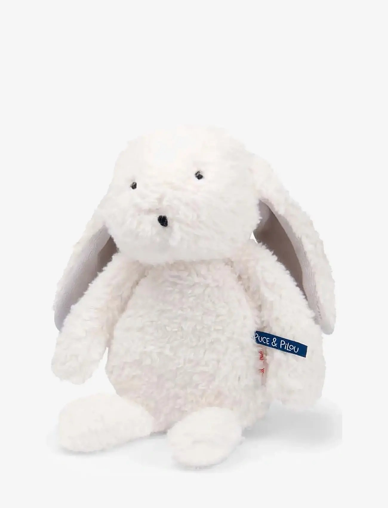 Moulin Roty - Plush Animal - Light-up Rabbit - Puce & Pilou - tøjdyr - white - 2