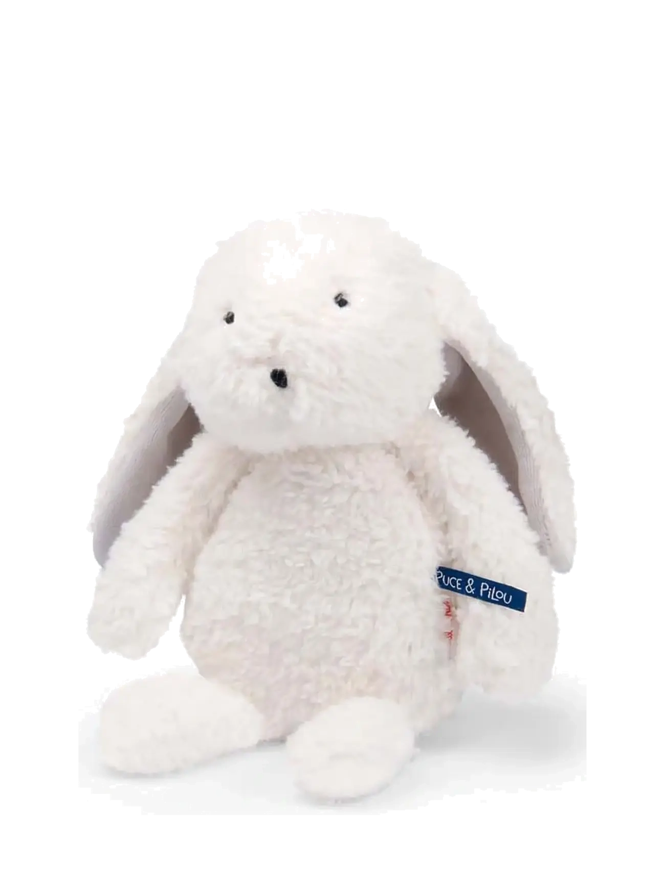 Moulin Roty - Plush Animal - Light-up Rabbit - Puce & Pilou - mjukisdjur - white - 2