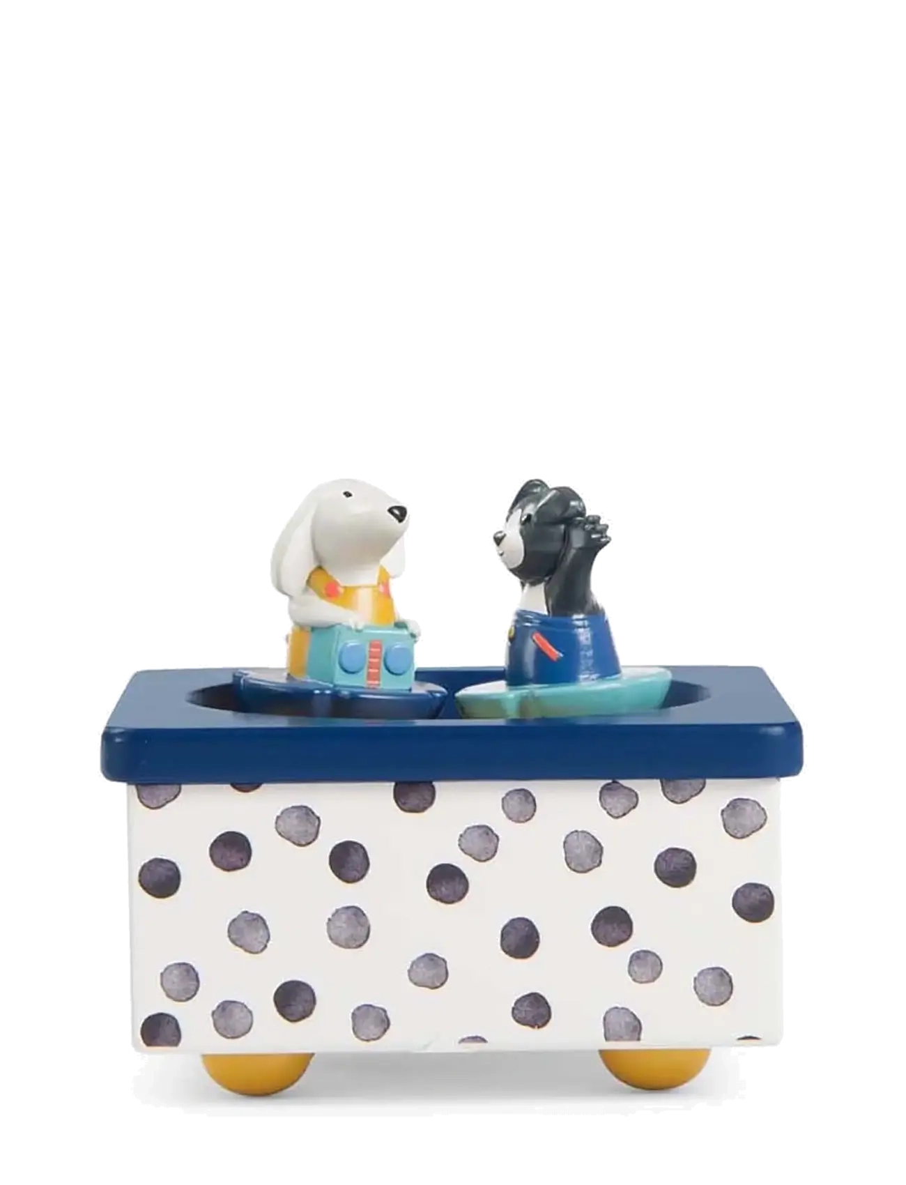 Moulin Roty - Musical Box - Puce & Pilou - dekorationsdetaljer - blue - 1