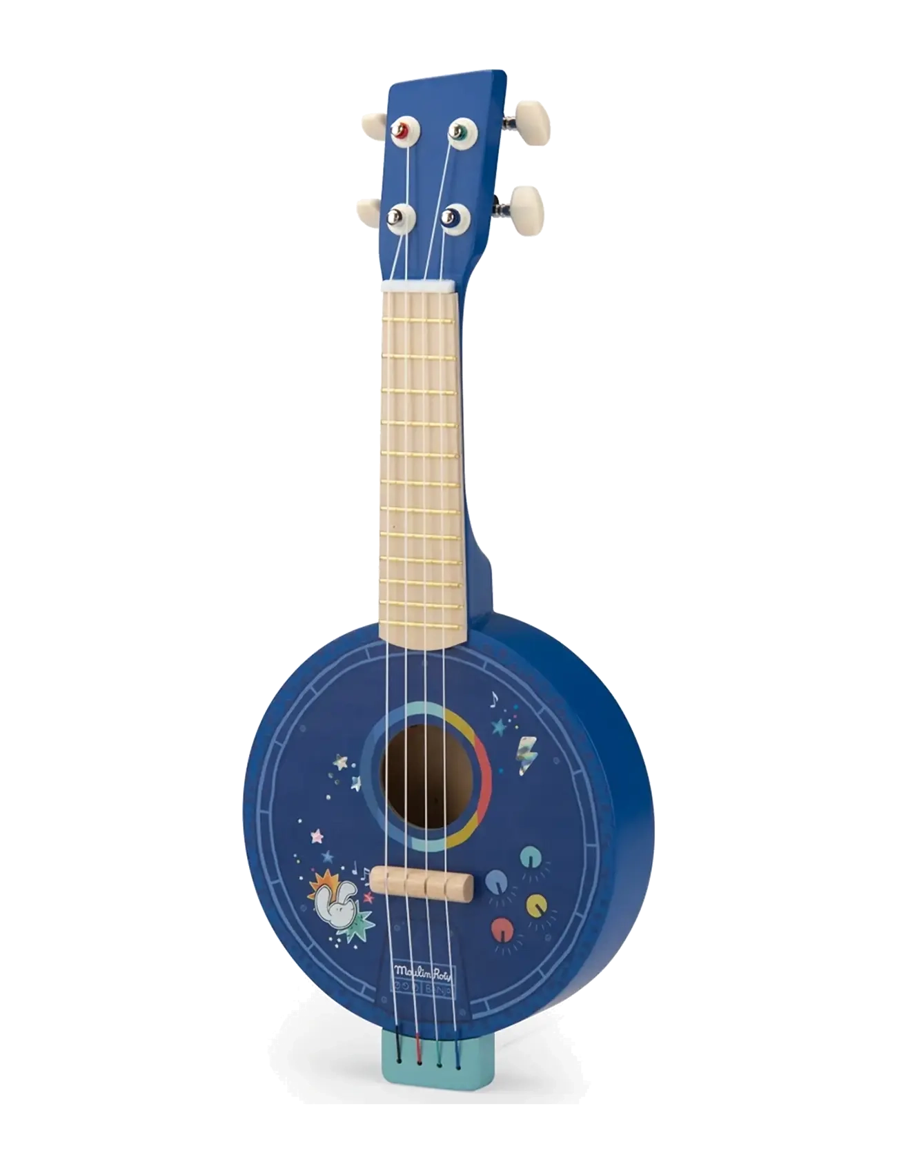 Moulin Roty - Banjo - Puce & Pilou - musikinstrumenter - blue - 1
