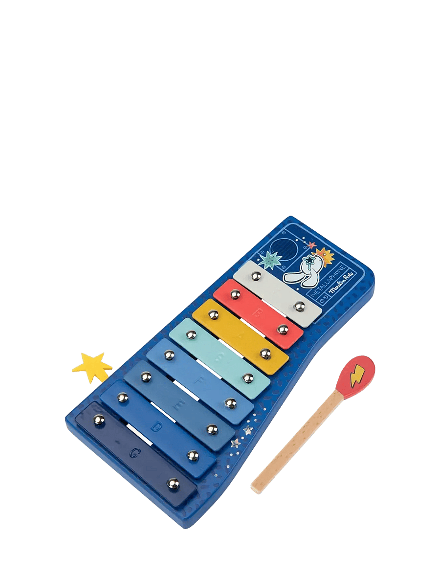 Moulin Roty - Xylophone - Puce & Pilou - musikinstrumenter - blue - 2